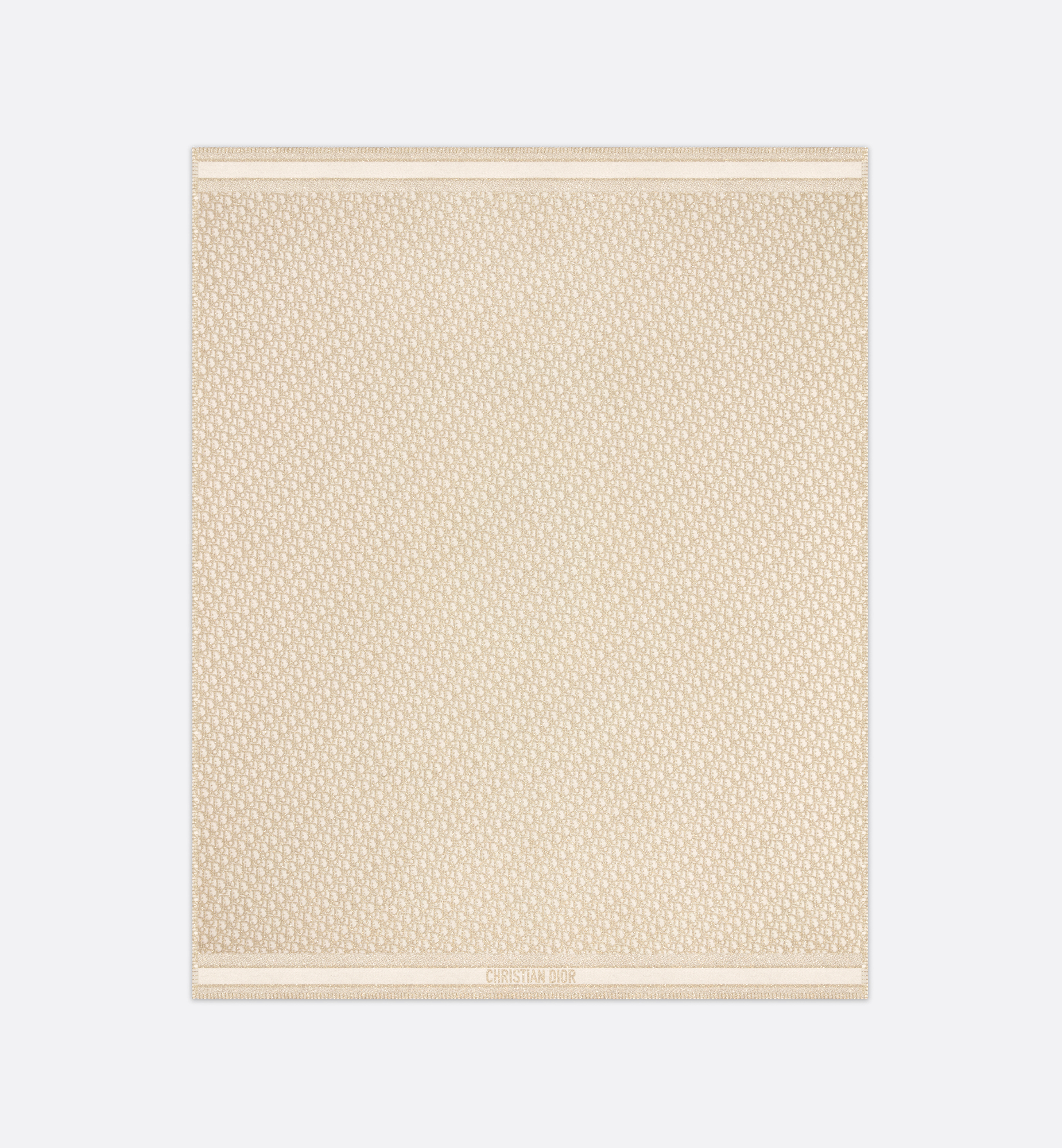 Dior Oblique Blanket Gold