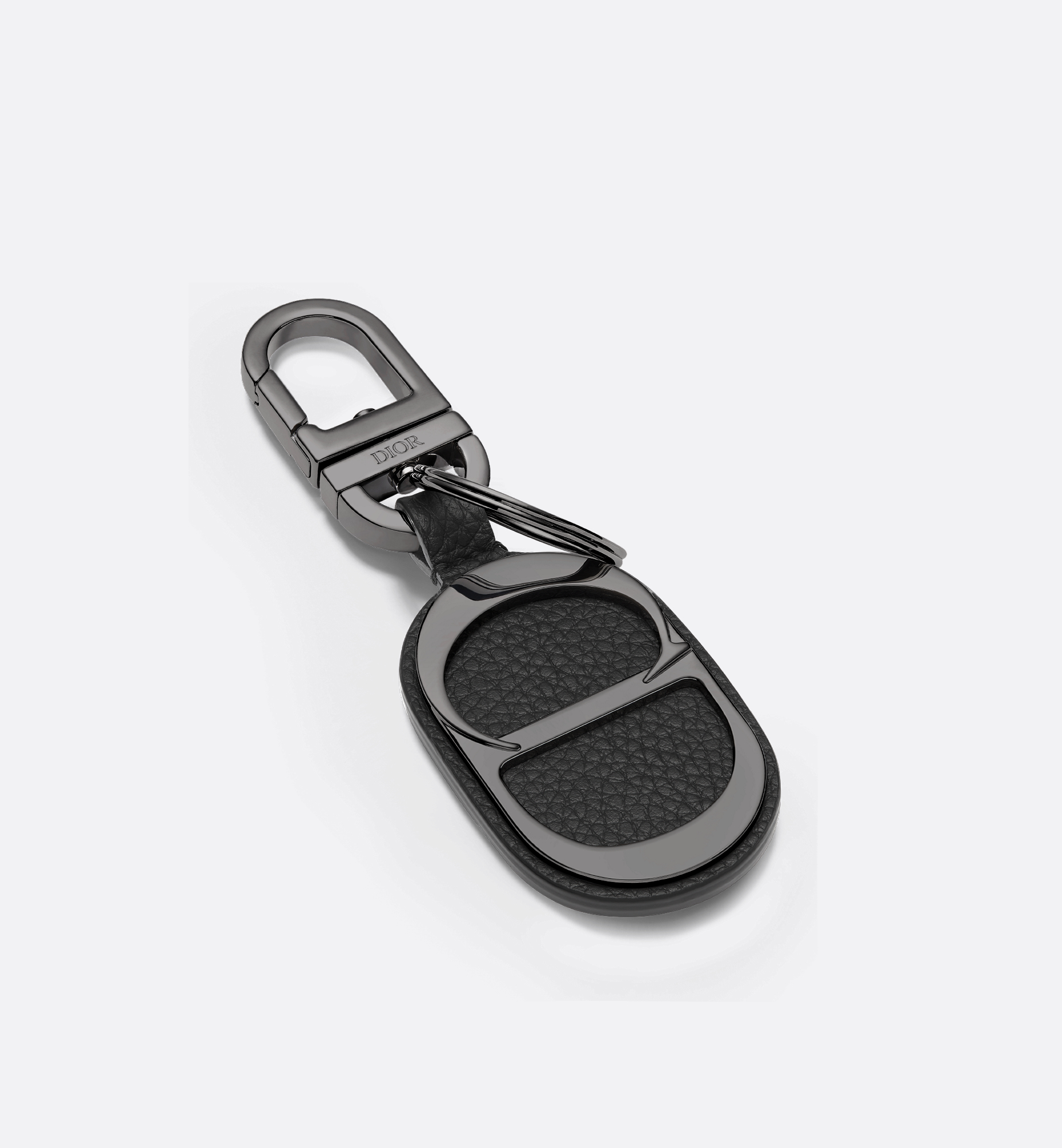 CD Icon Key Ring Black