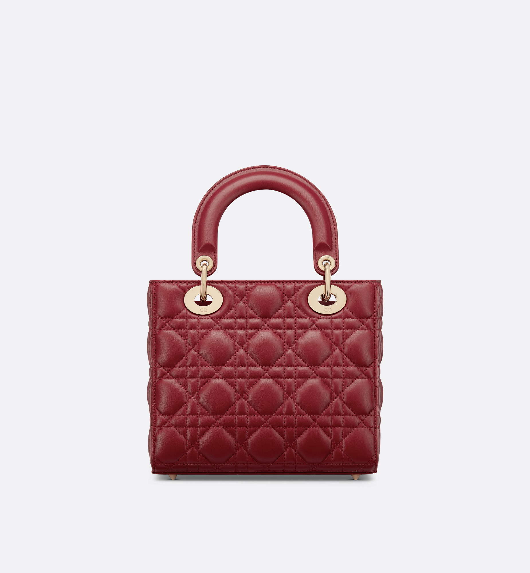 Small Lady Dior My ABCDior Bag Red