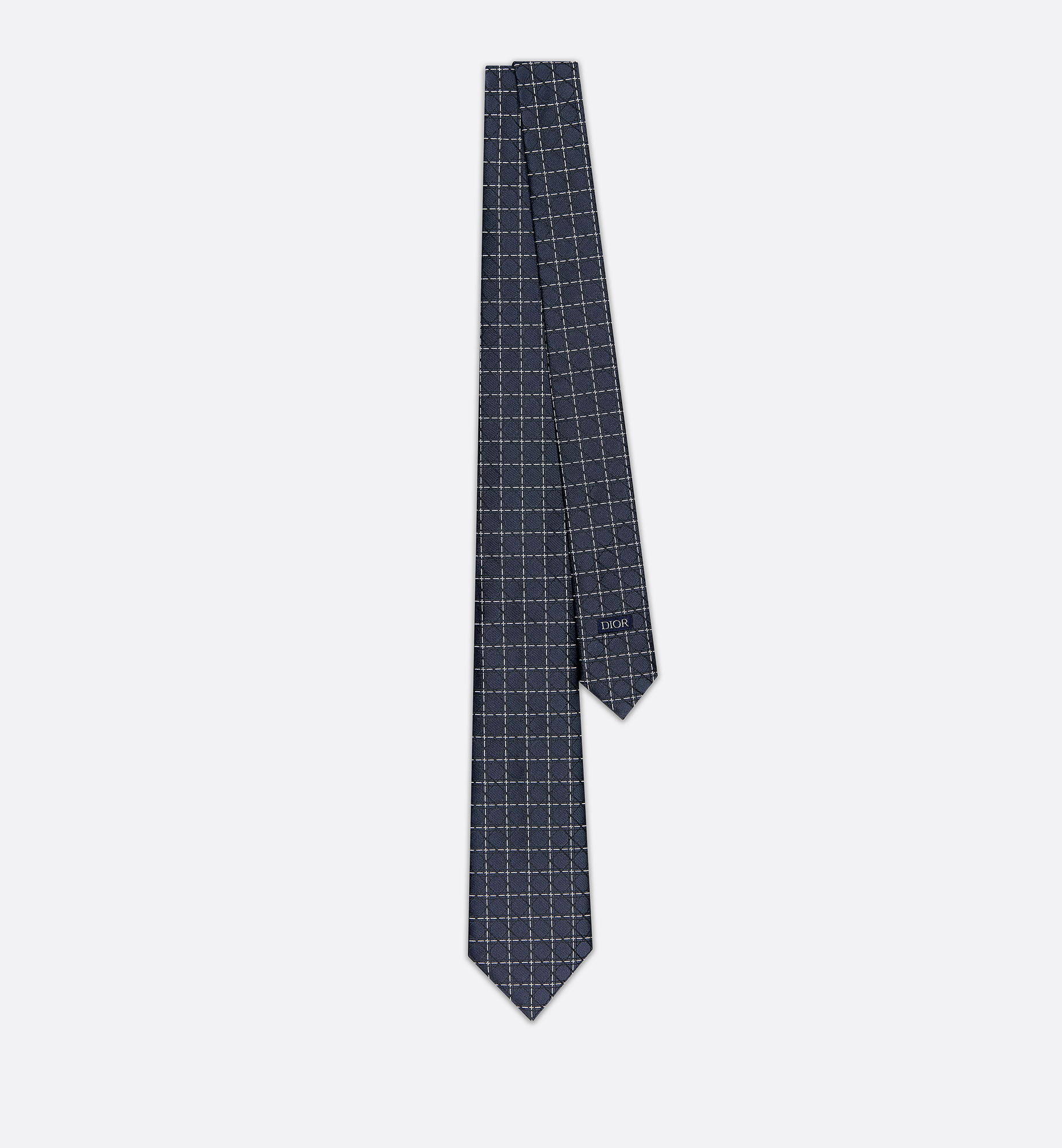 Cannage Tie Blue