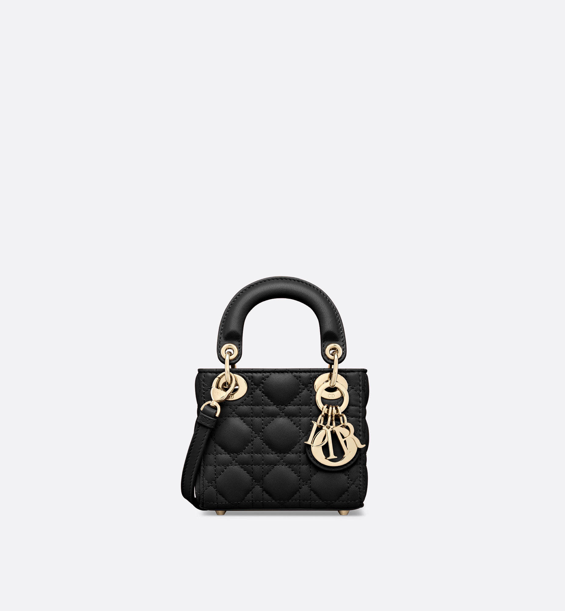 Lady Dior Micro Bag Black