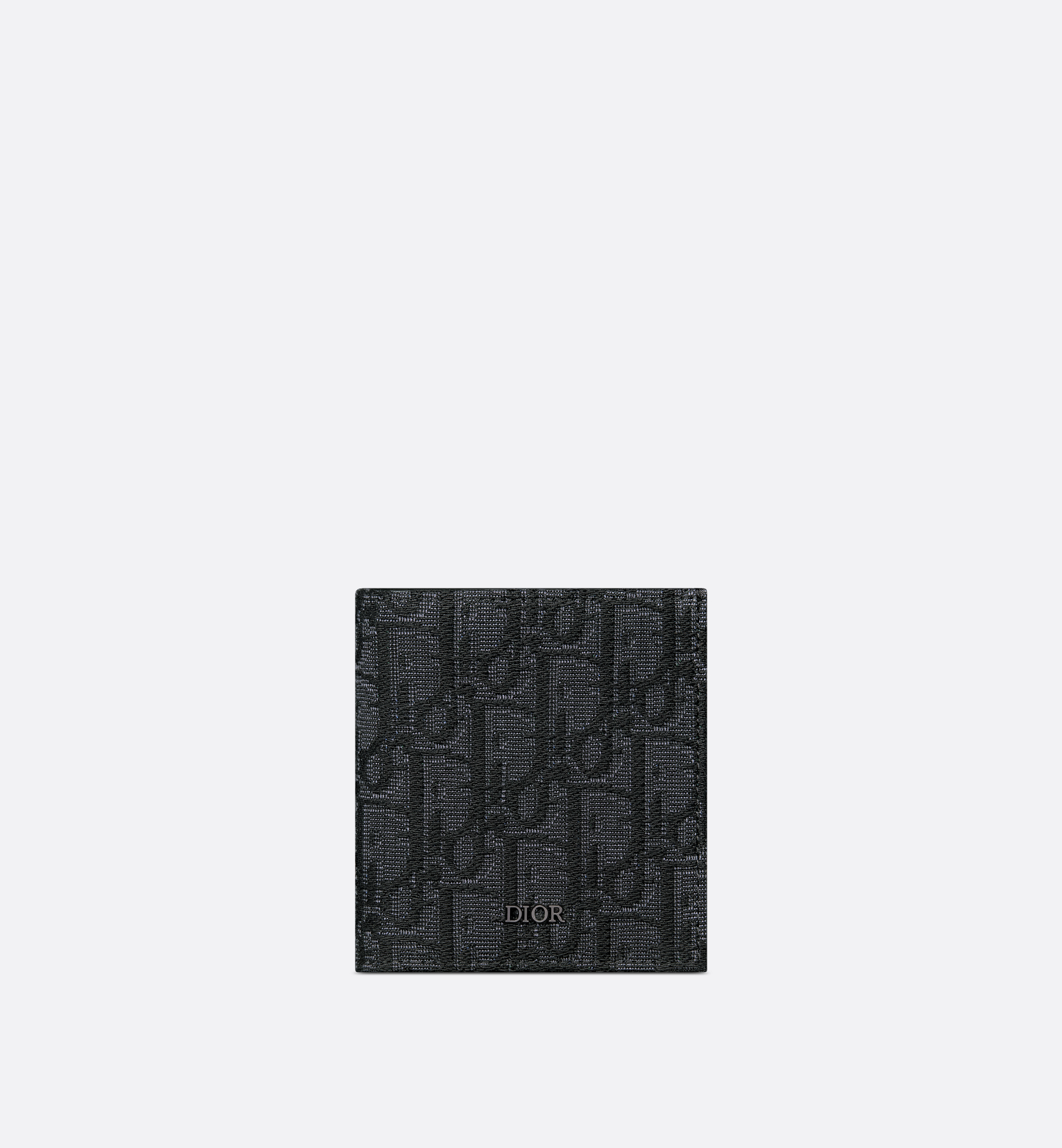 Vertical Bifold Wallet Black