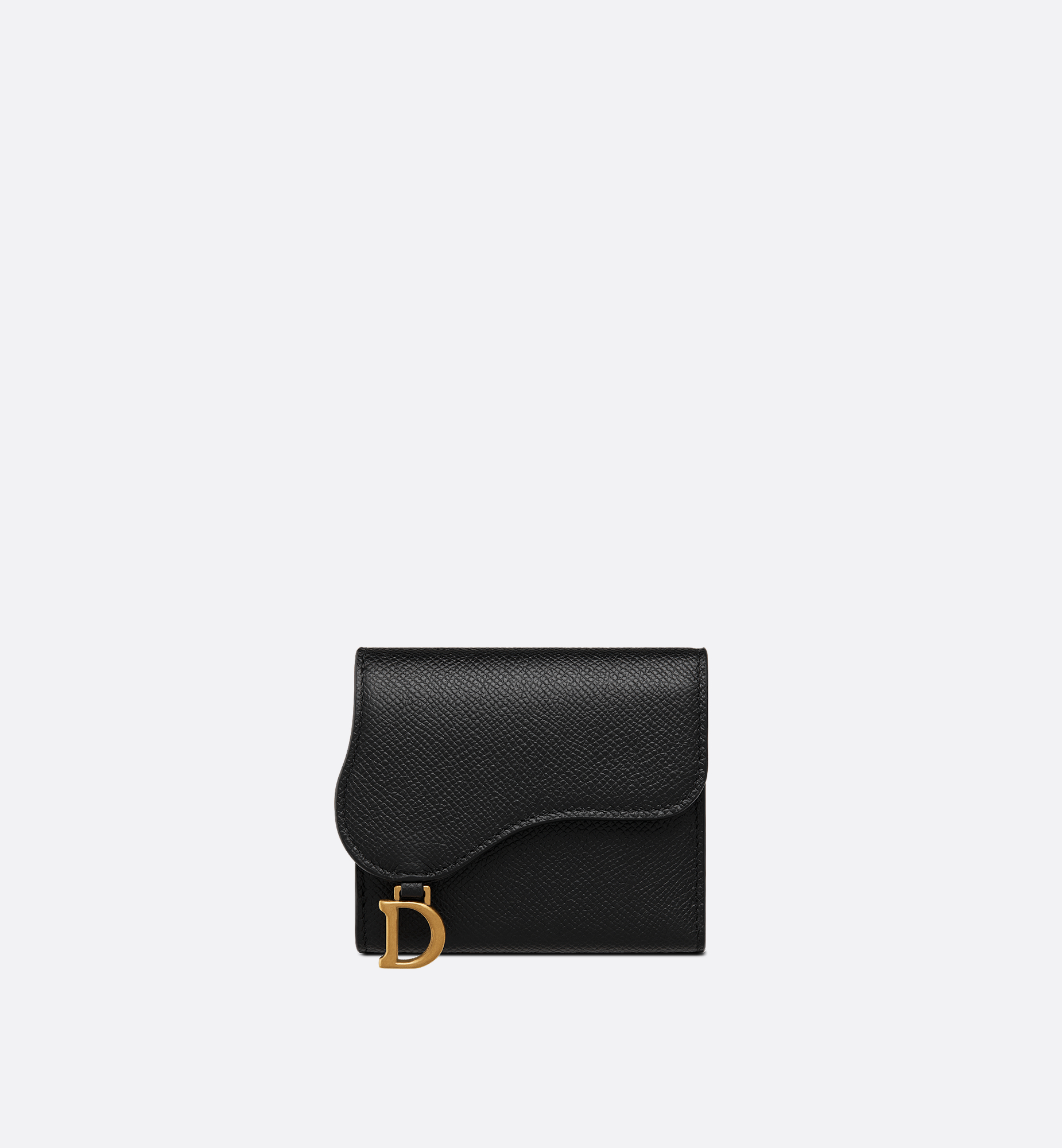 Saddle Lotus Wallet Black