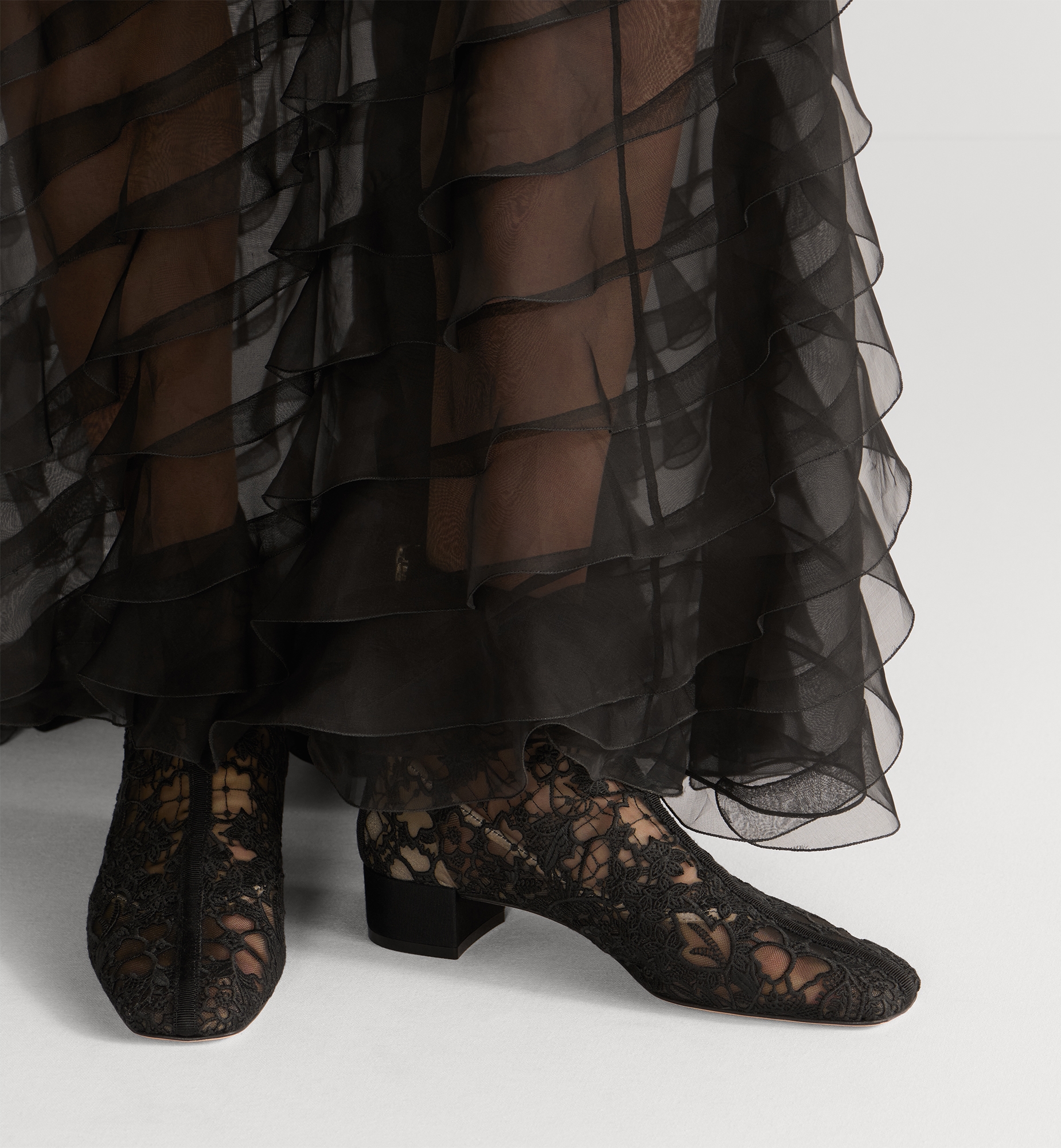 Naughtily-D Heeled Ankle Boot Black