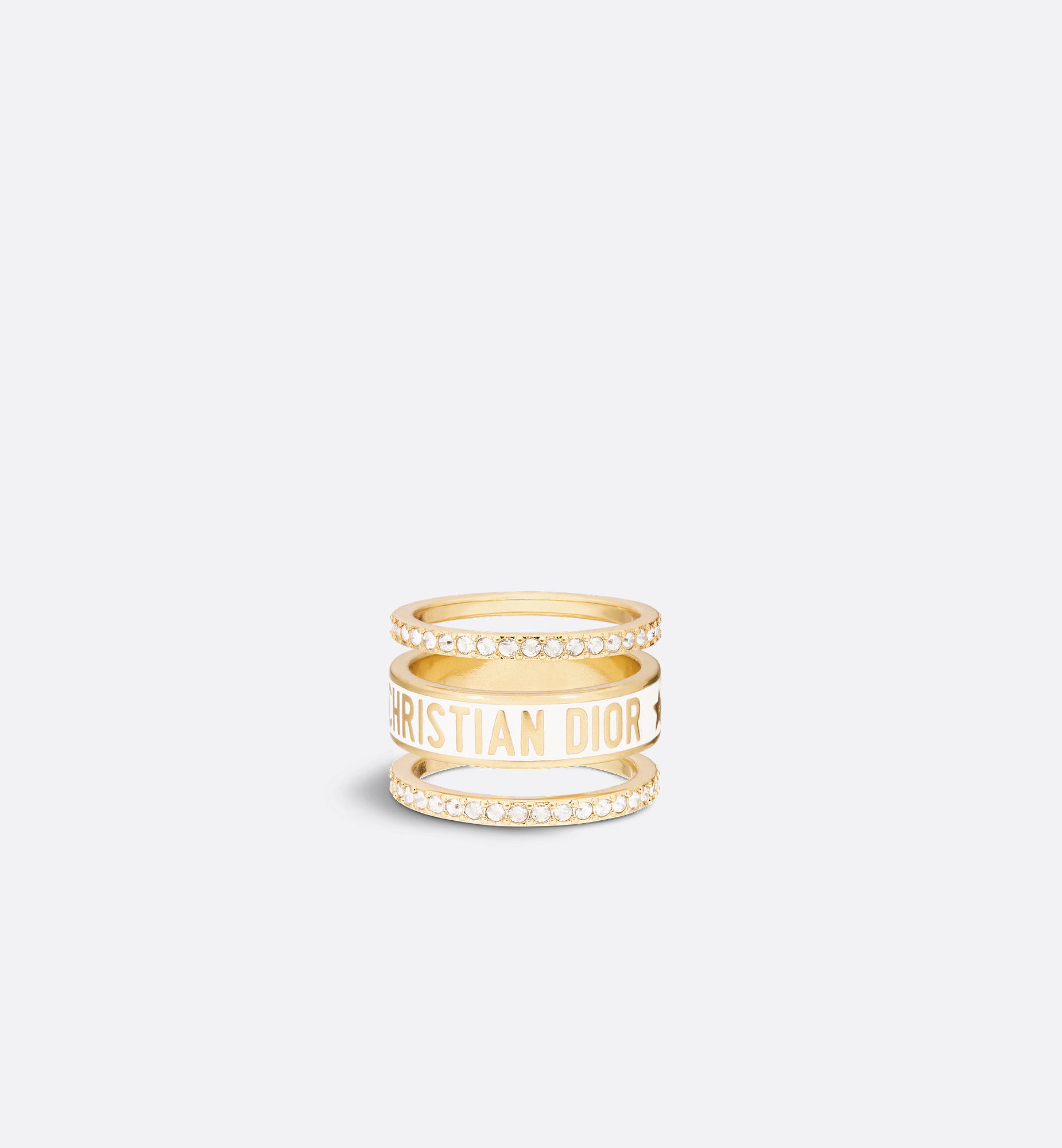 Dior Code Ring Set White