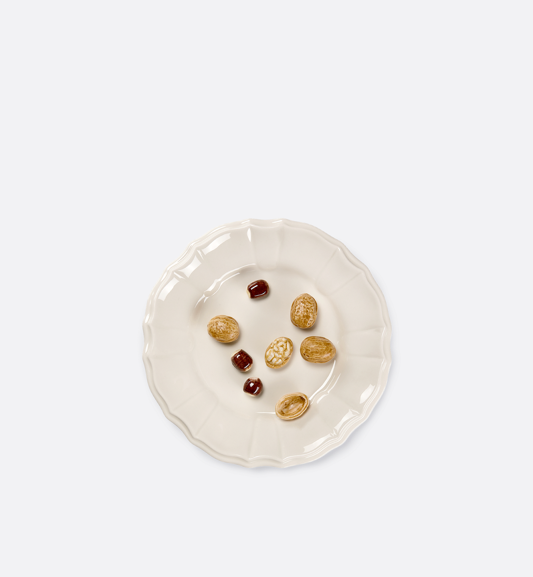 Decorative Plate White