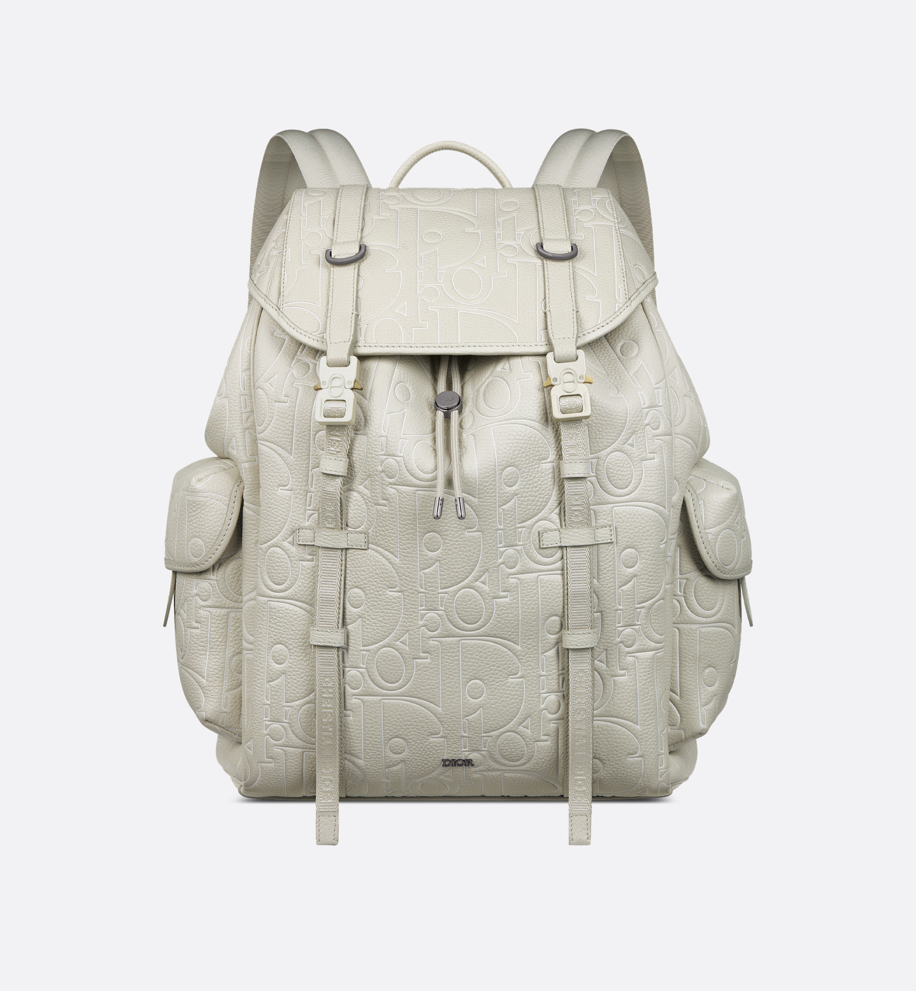 Dior Hit the Road Backpack with Flap Beige