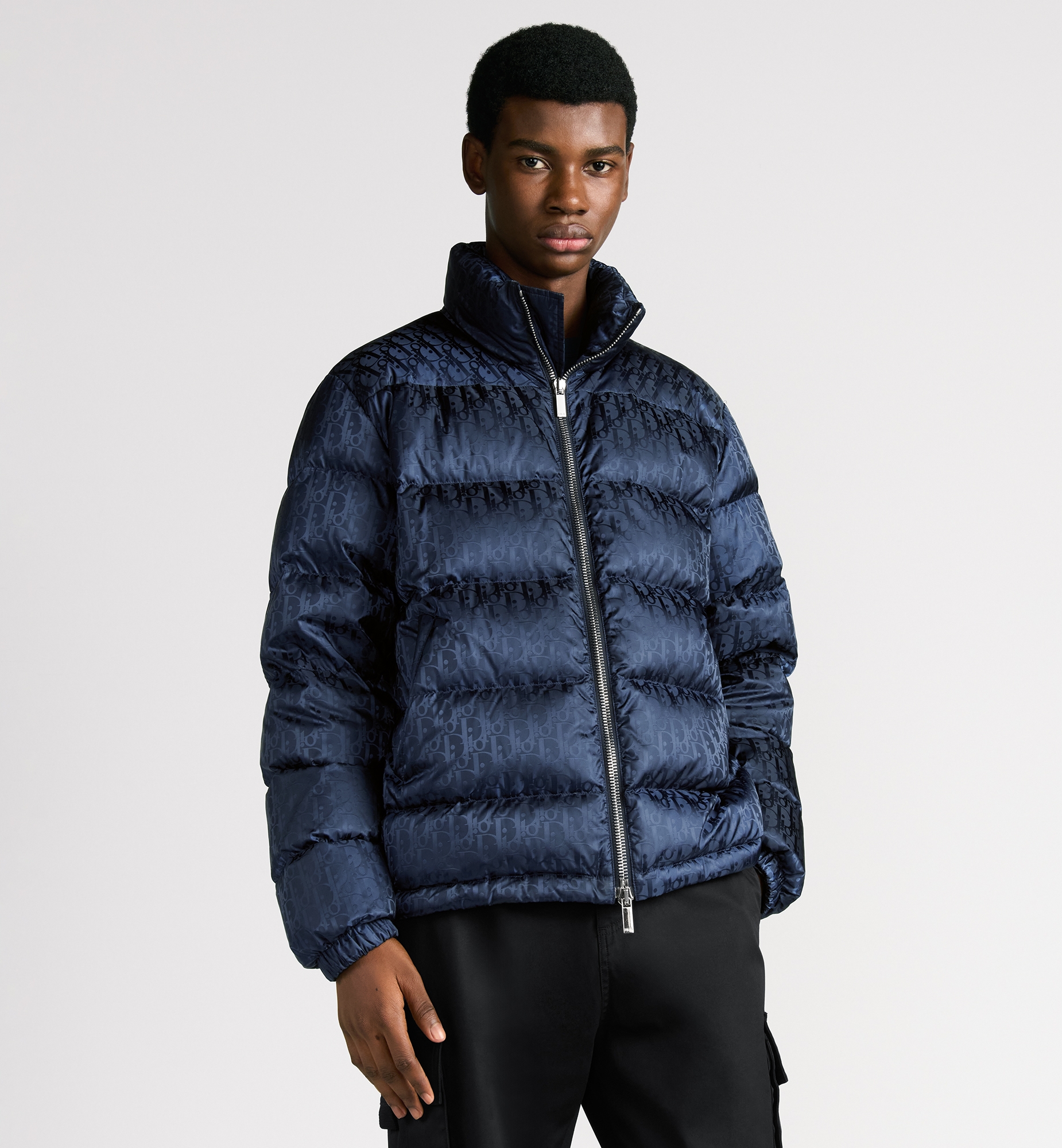 Dior Oblique Down Jacket Blue