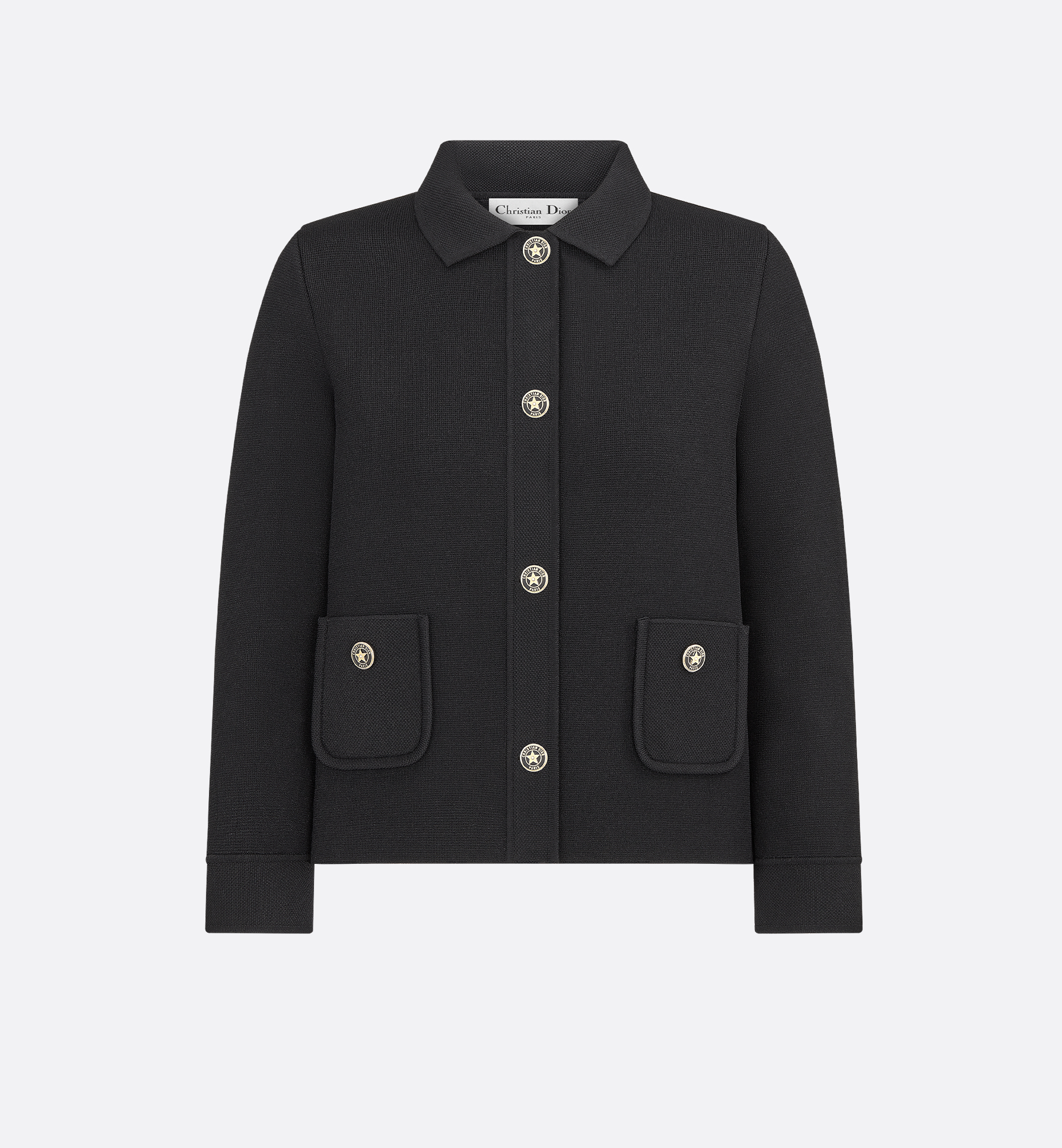 Cropped Jacket Black