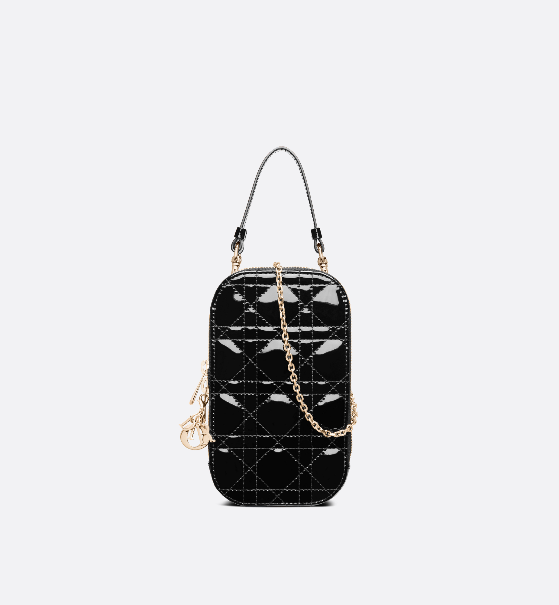 Lady Dior Call'in Dior Phone Holder Black