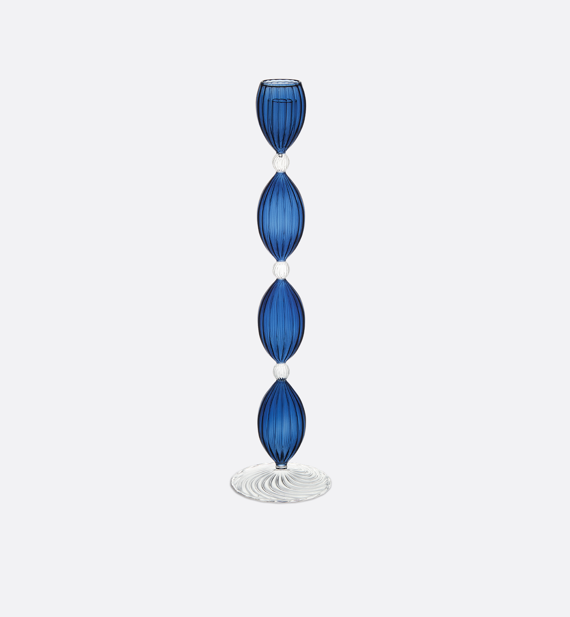 Large Salento Candle Holder Blue