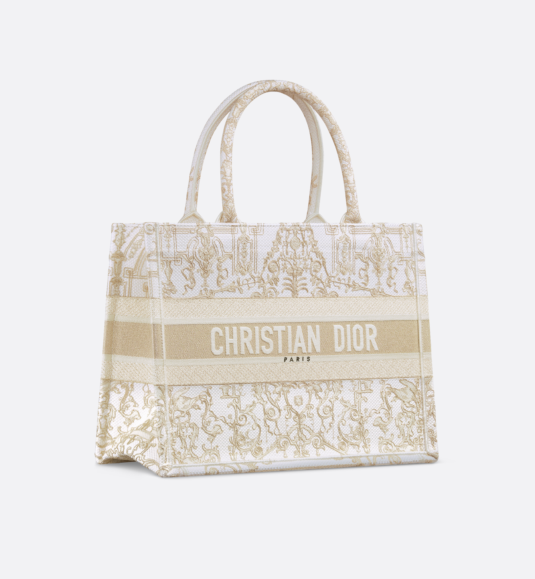 Medium Dior Book Tote Beige