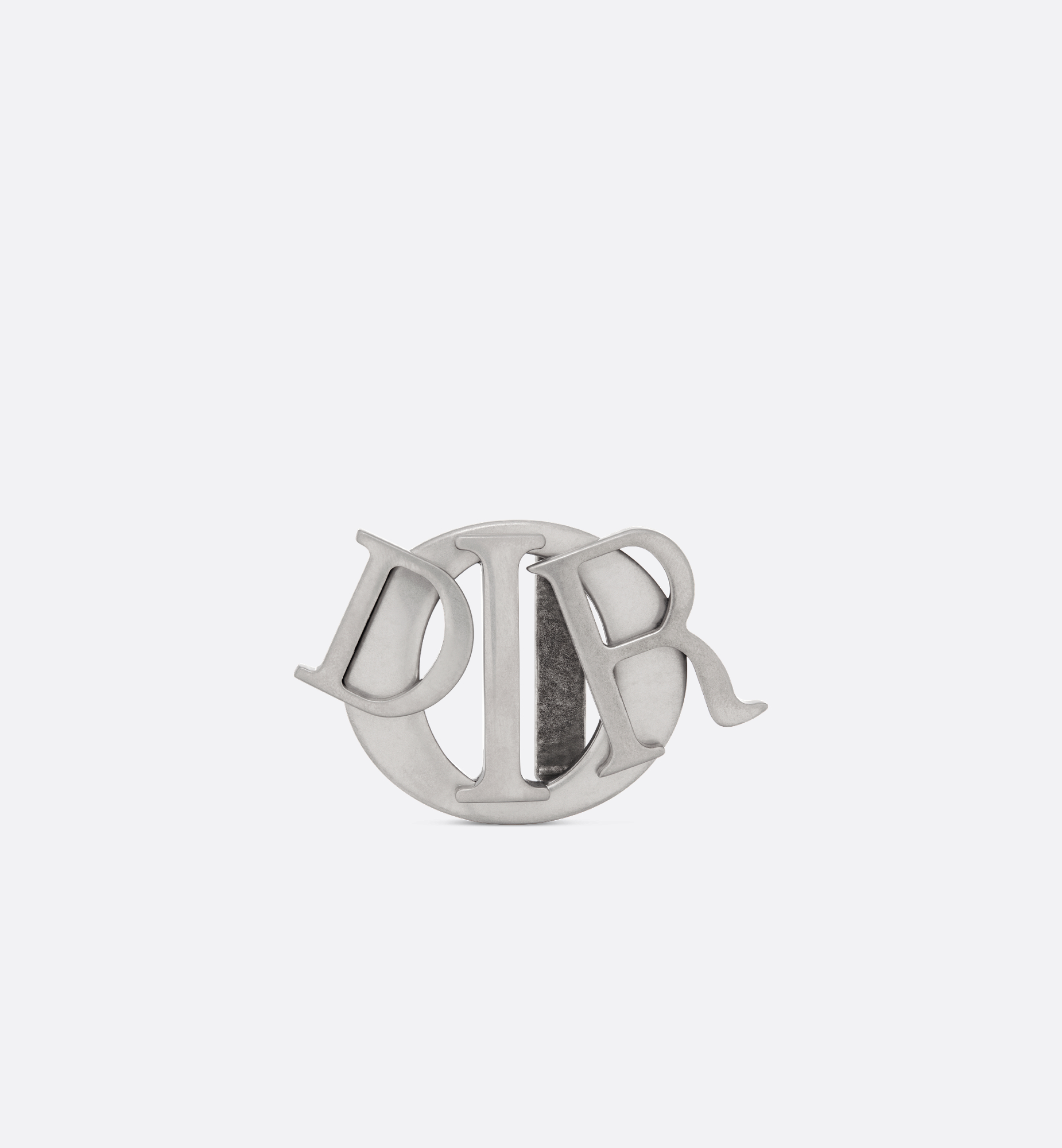 Dior Charm Belt Buckle Silver