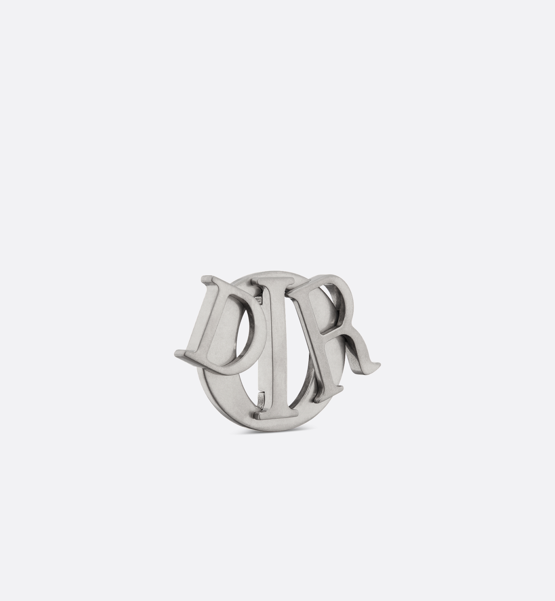 Dior Charm Belt Buckle Silver