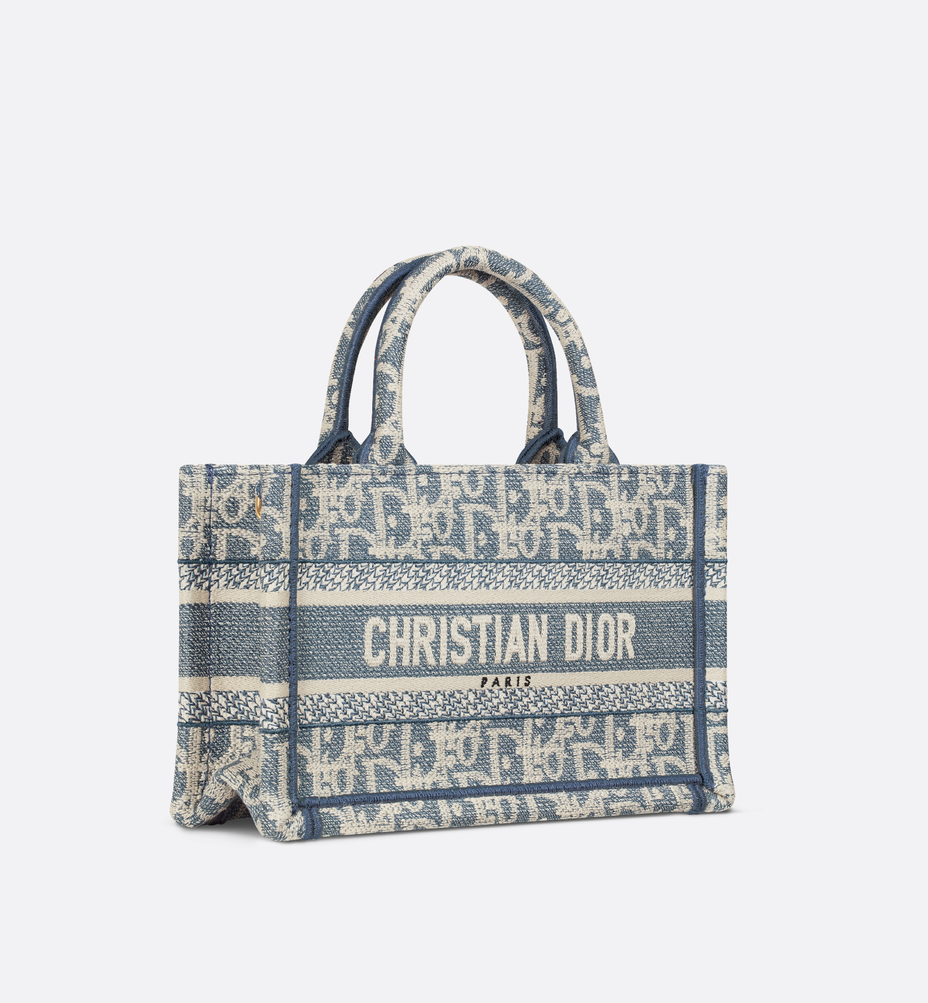 Mini Dior Book Tote Blue