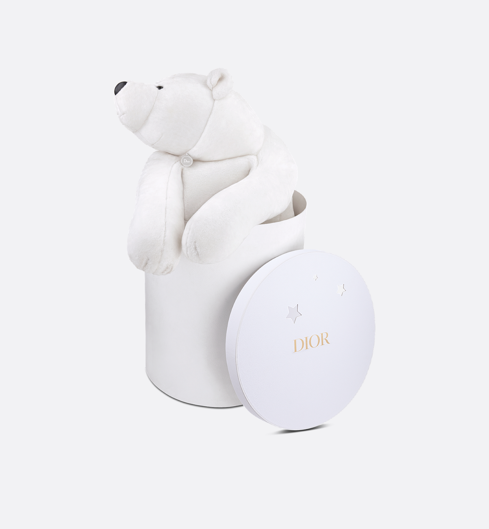 Large Bear Stuffed Toy White