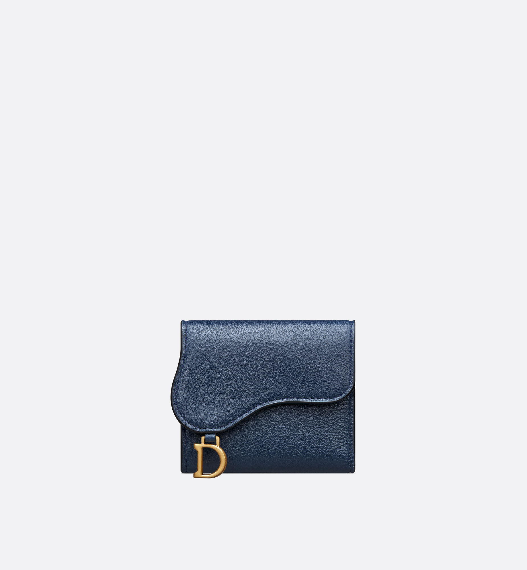 Saddle Lotus Wallet Blue