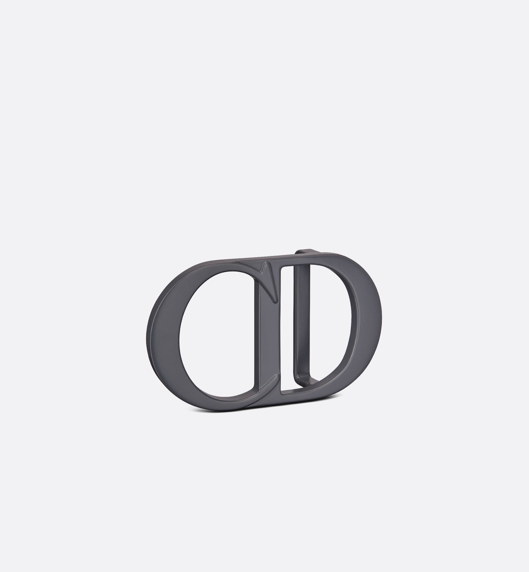 CD Icon Belt Buckle Grey