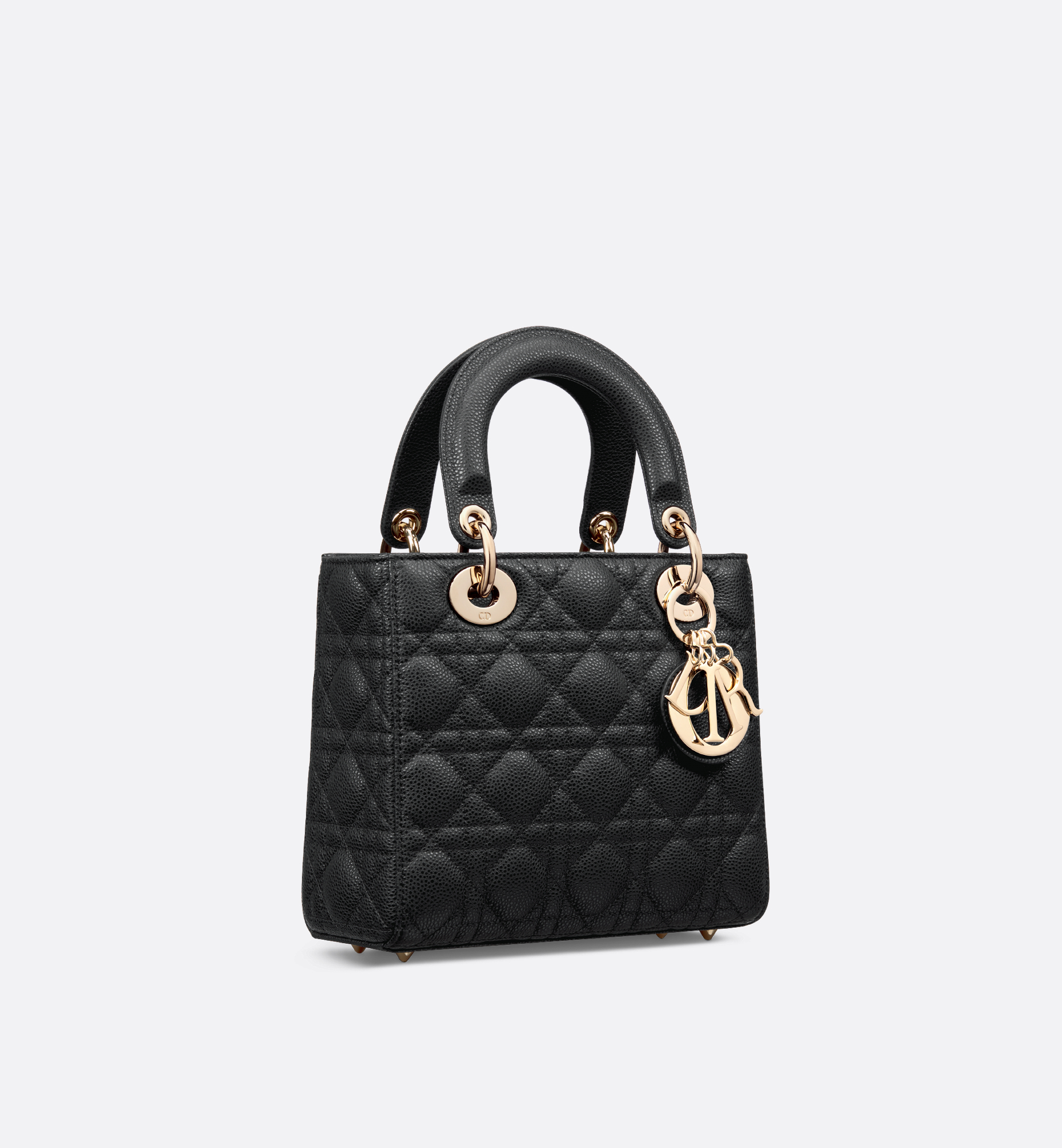 Small Lady Dior My ABCDior Bag Black