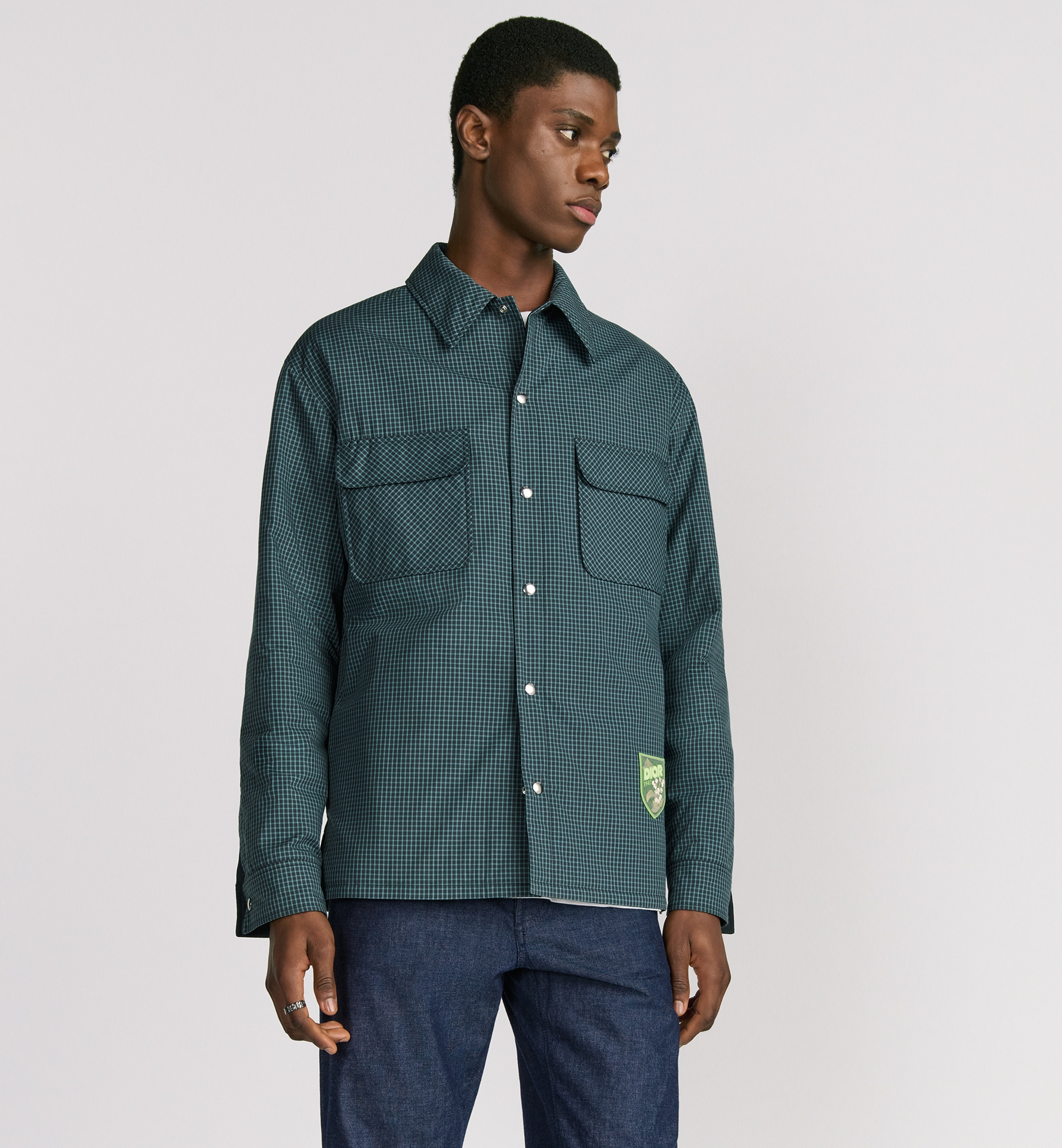 Dior Mountain Overshirt Blue