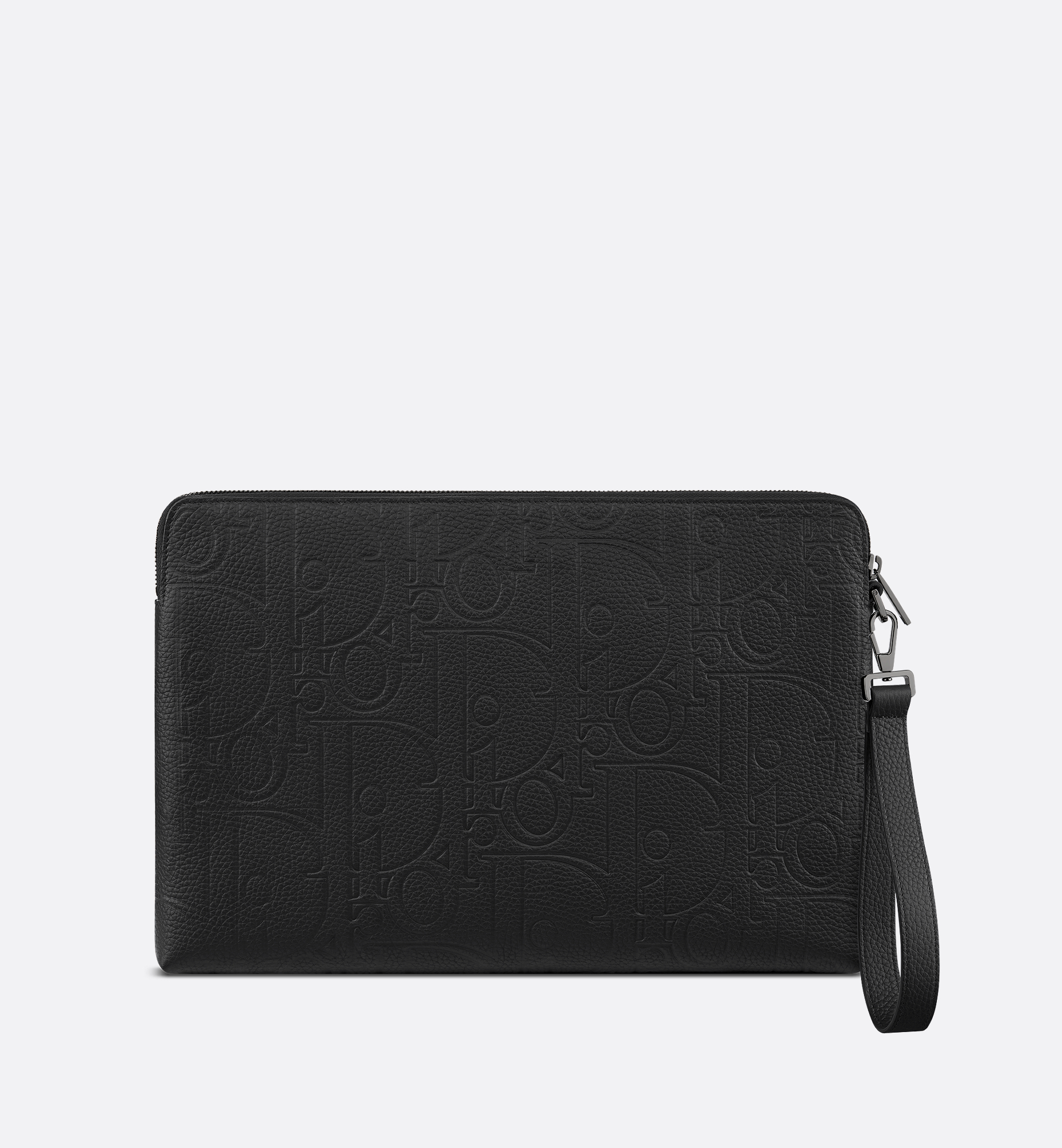 A4 Zipped Pouch Black