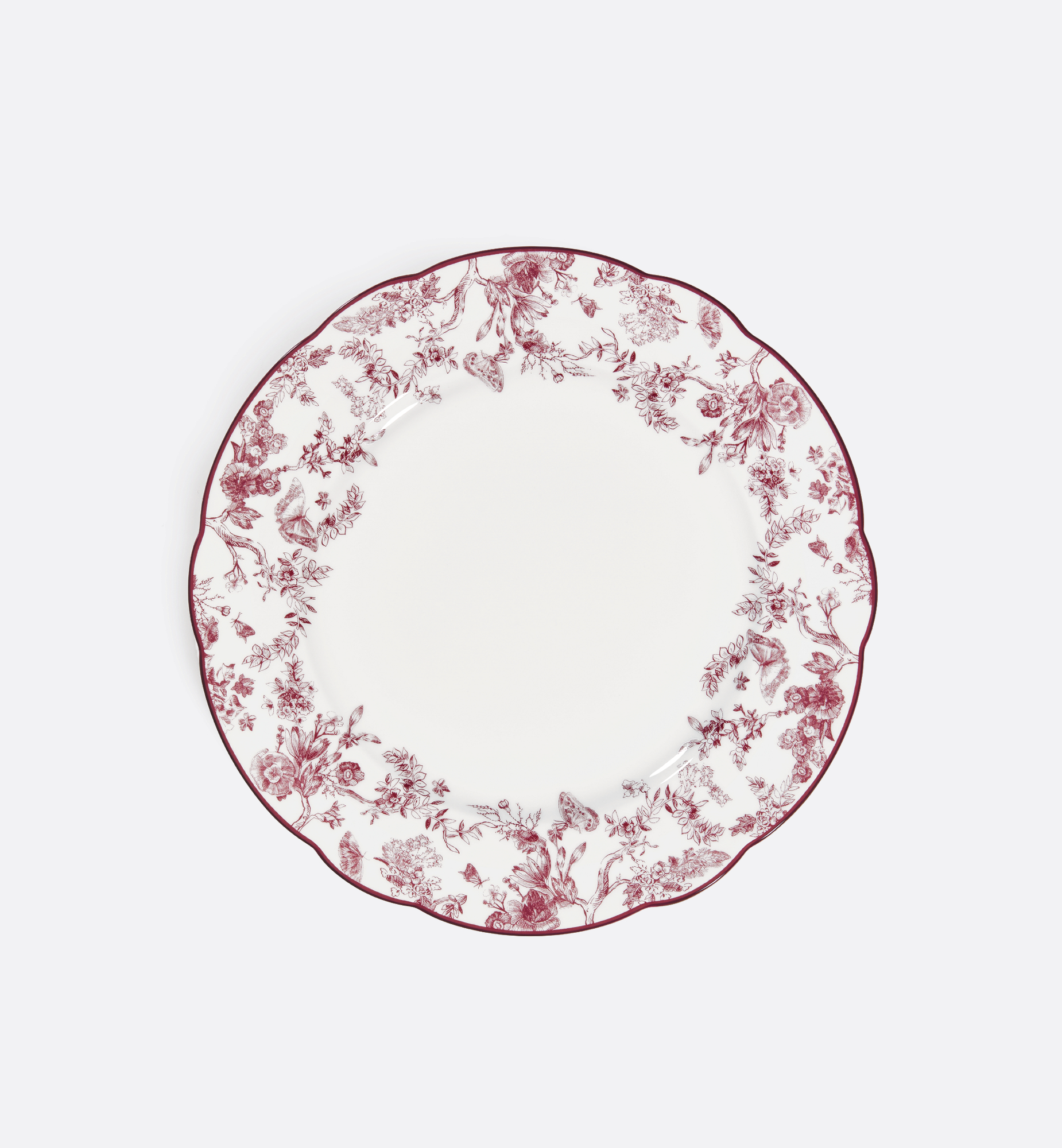 Dinner Plate Red