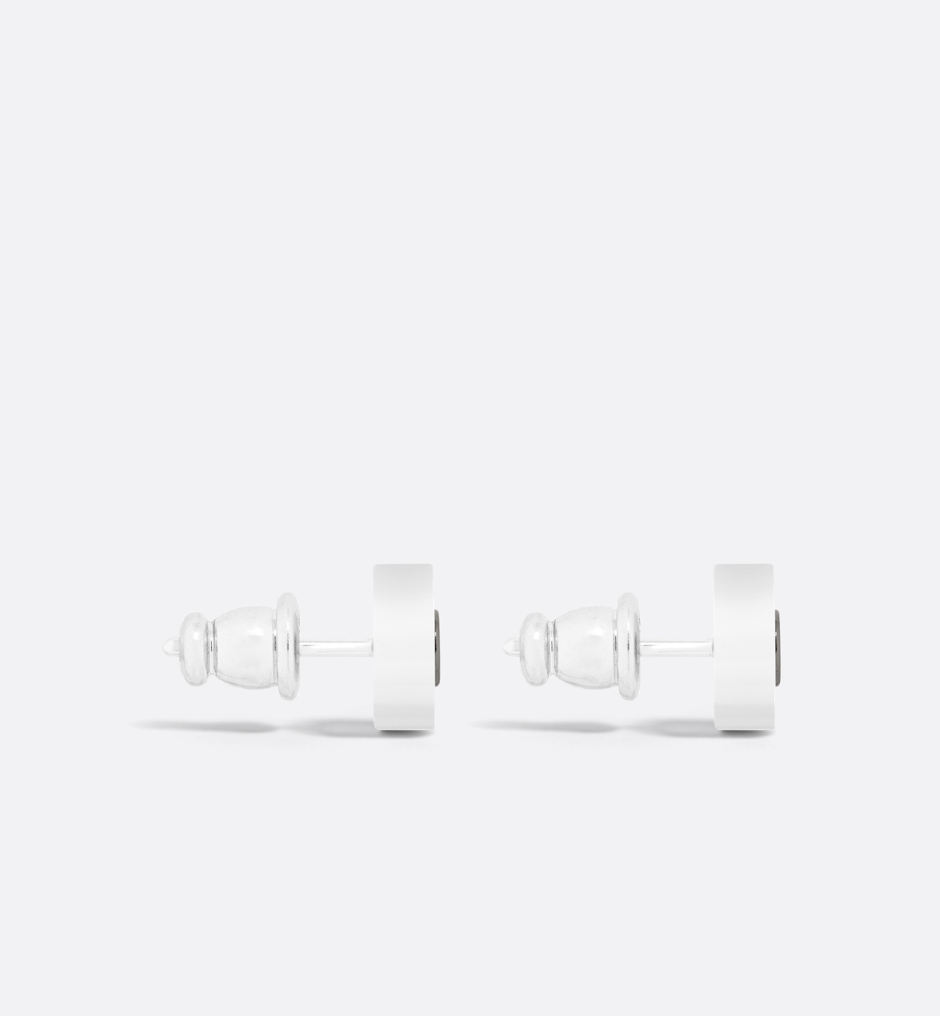 Cannage Earrings Silver