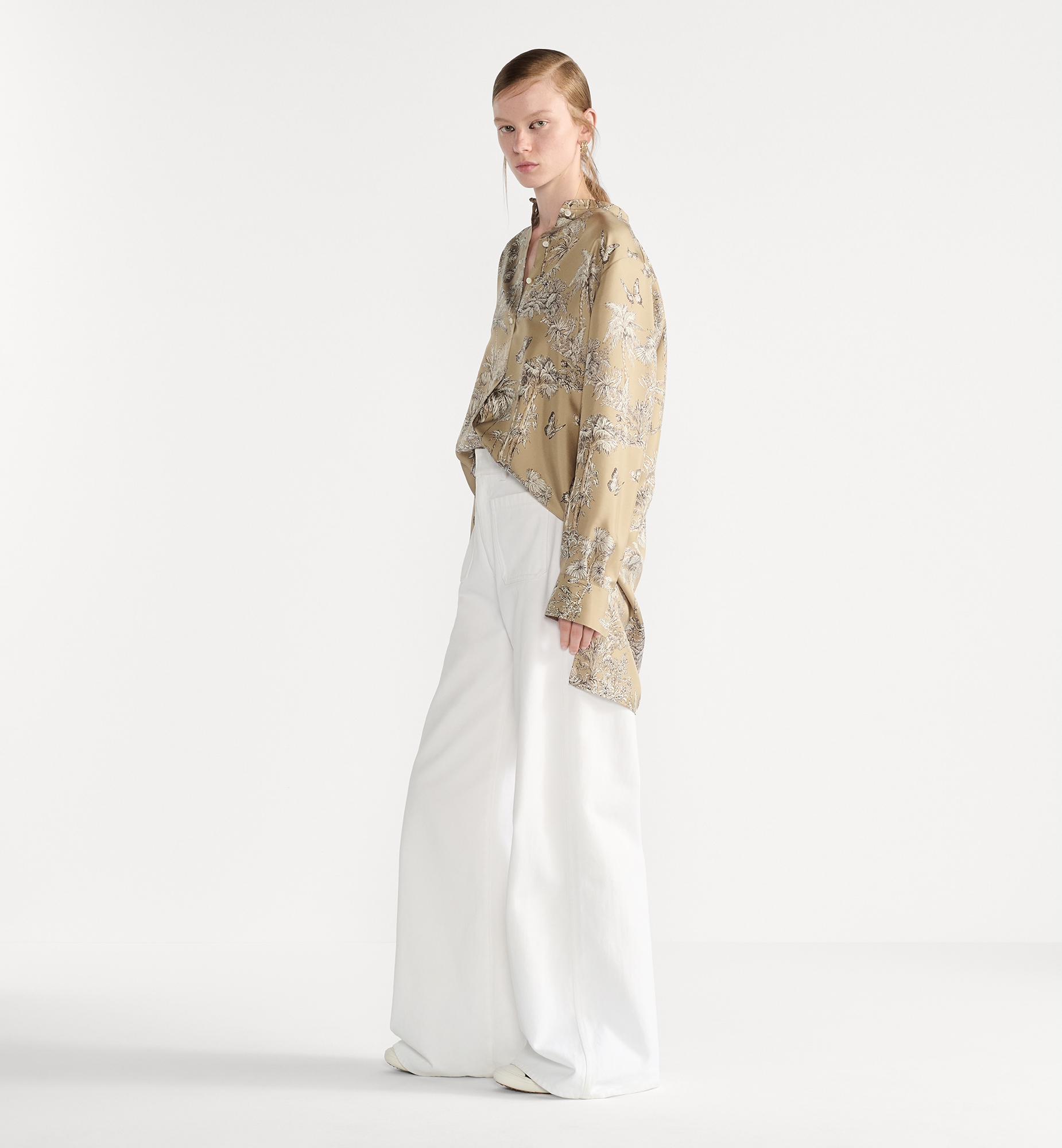 Dioriviera Long Blouse Beige