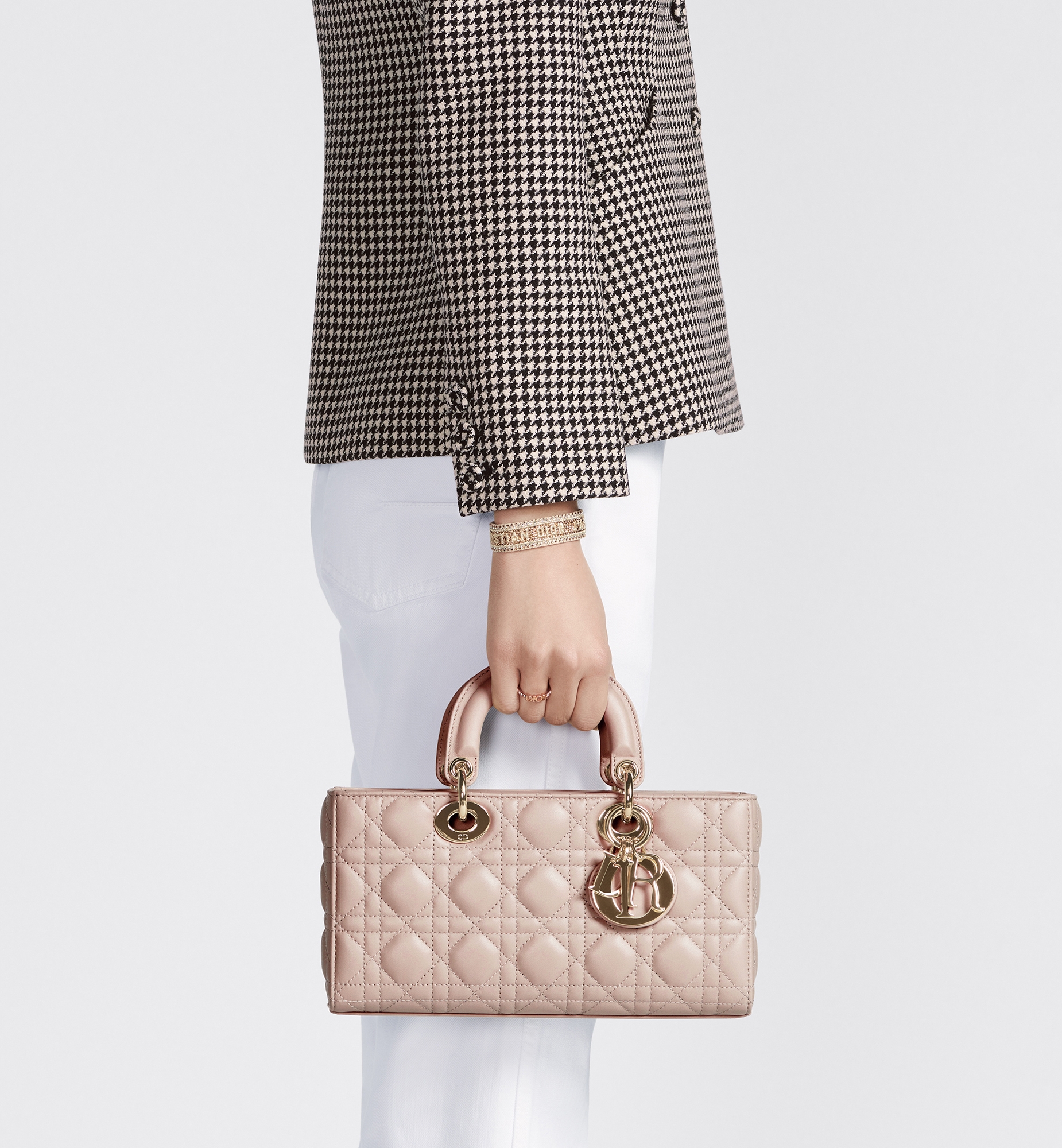 Medium Lady D-Joy Bag Pink