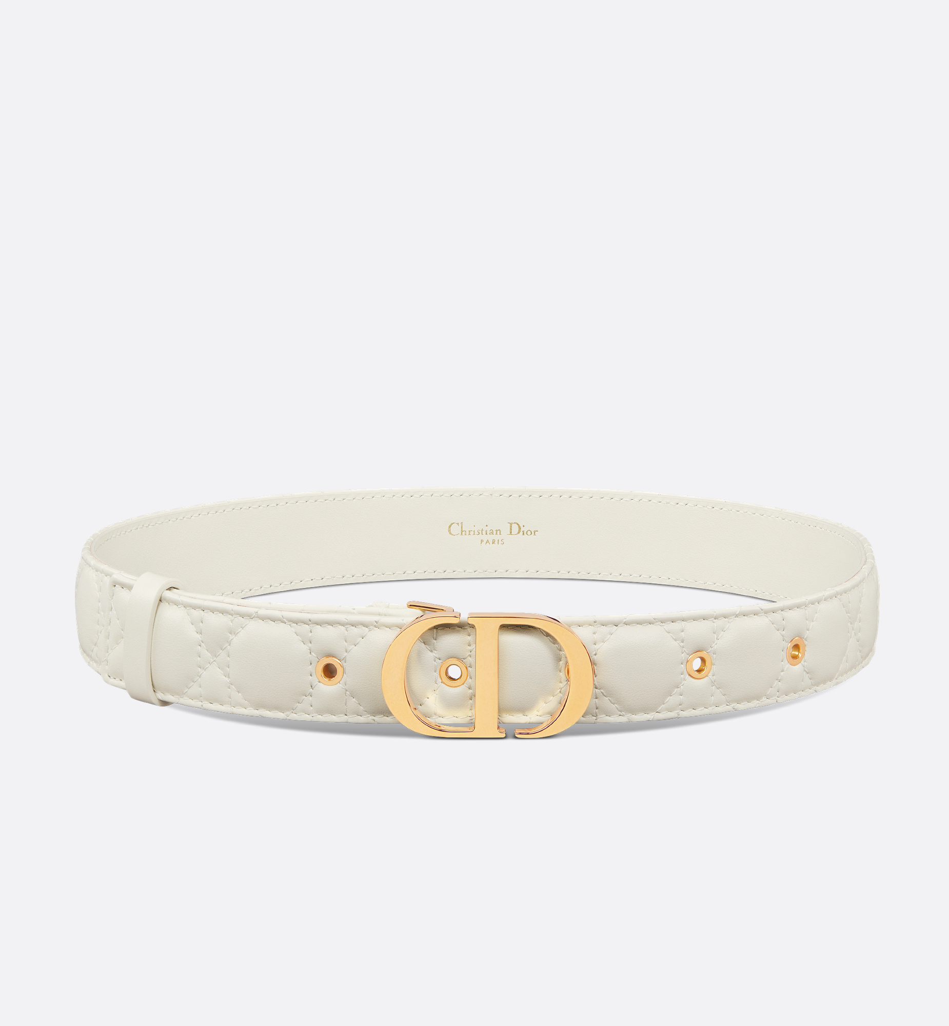 30 Montaigne Belt White