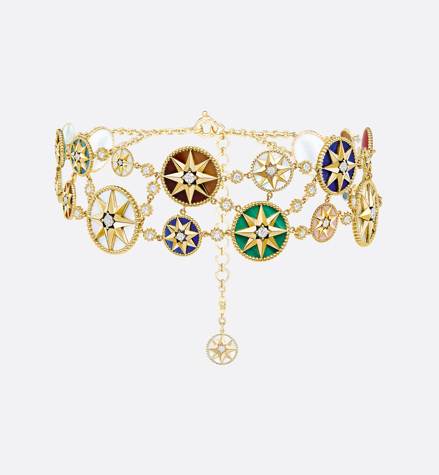 Rose des Vents Choker Multicolor