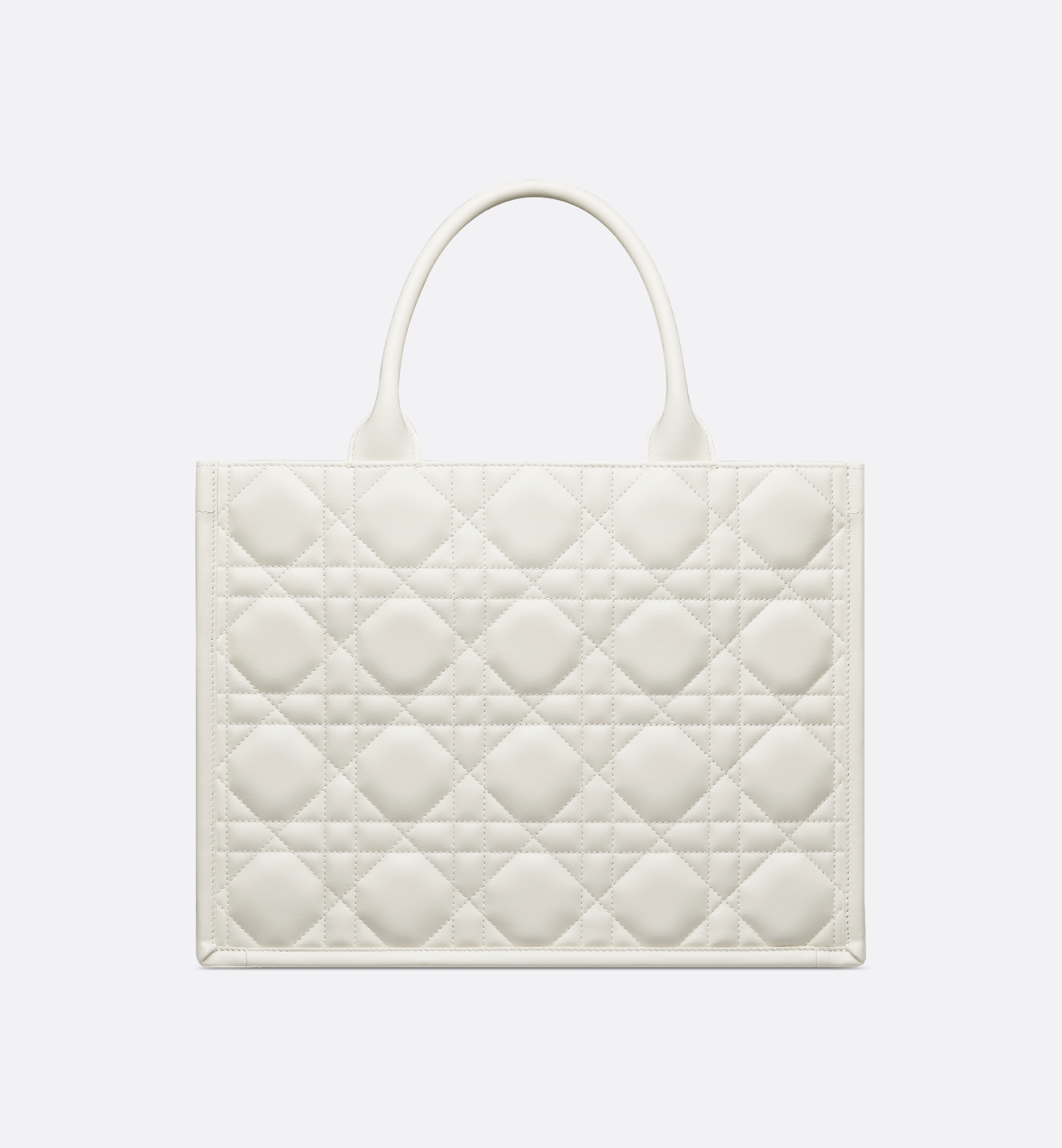 Medium Dior Book Tote White