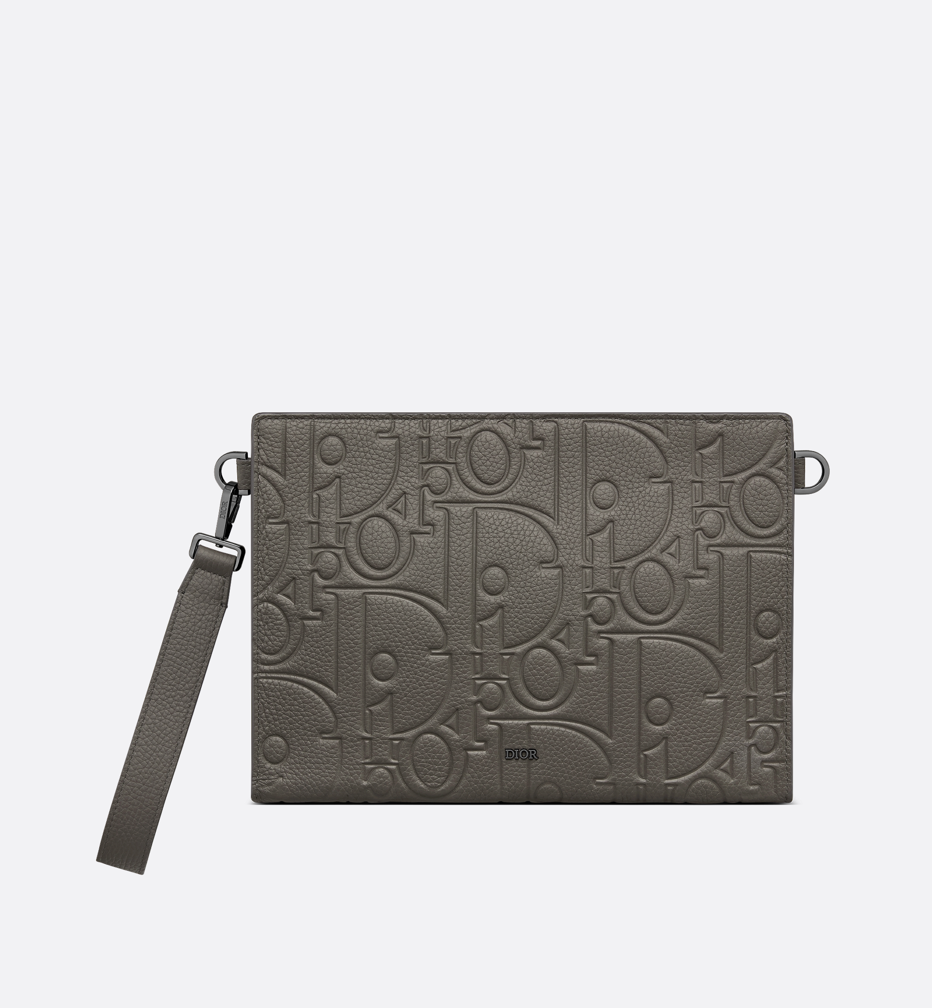 A5 Triangle Pouch Grey