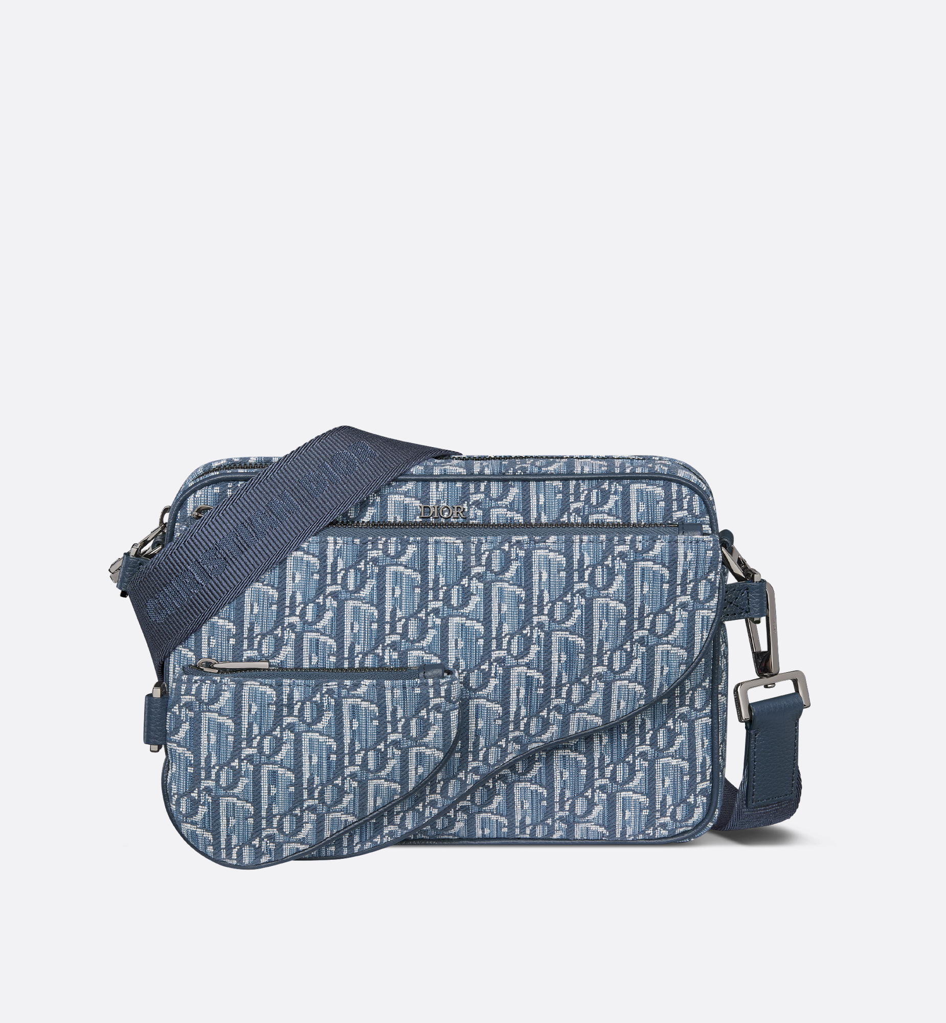 Saddle Triple Pouch Blue