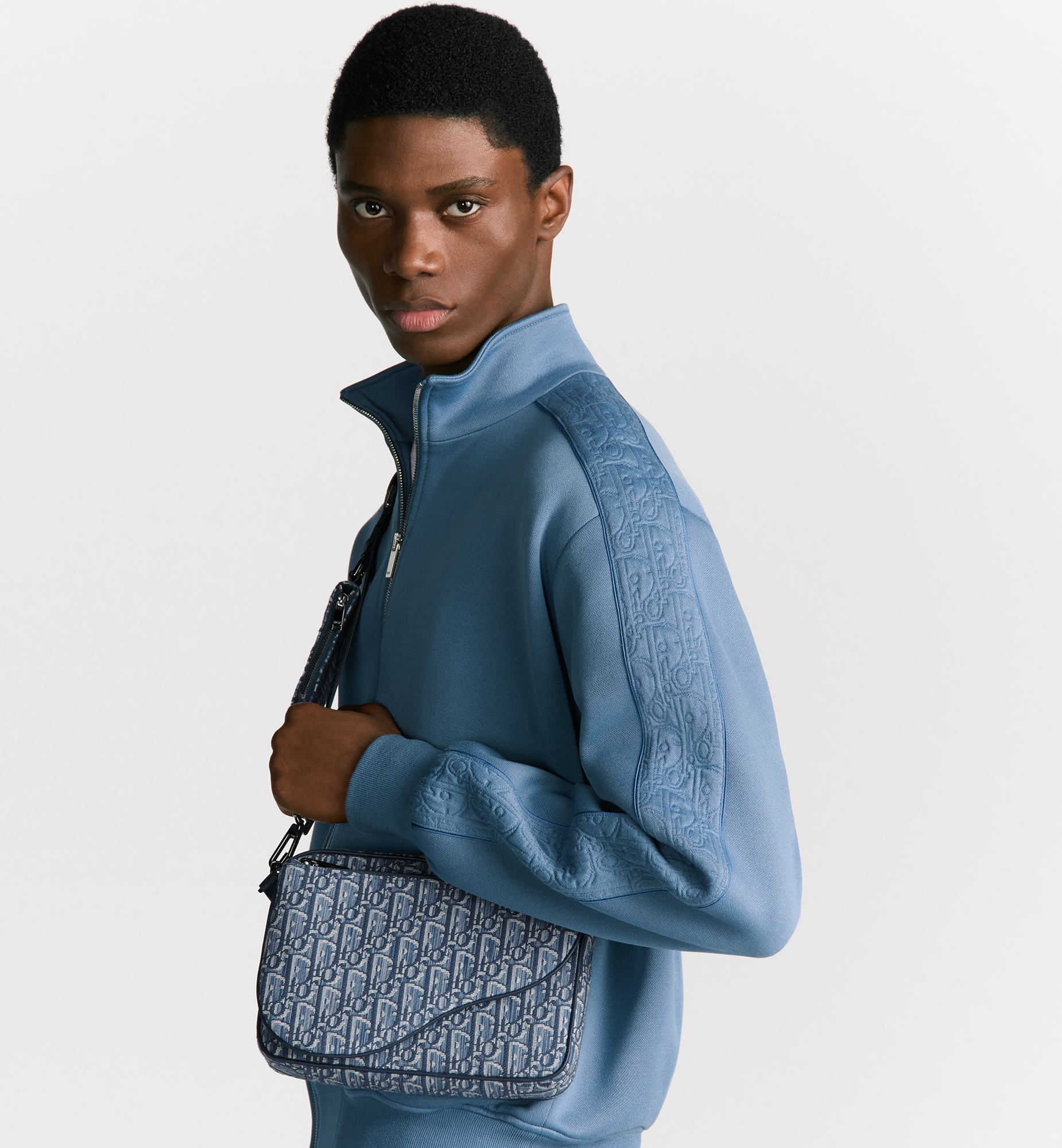 Saddle Triple Pouch Blue