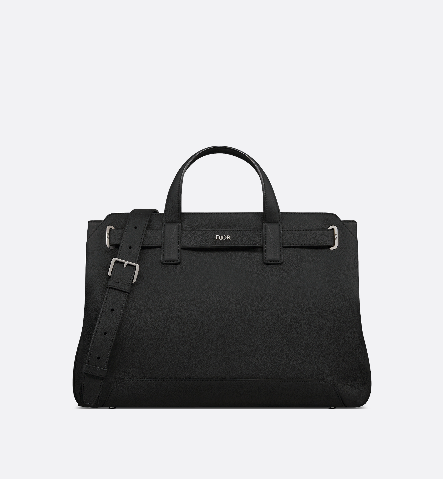 Small Dior Normandie Tote Bag Silver