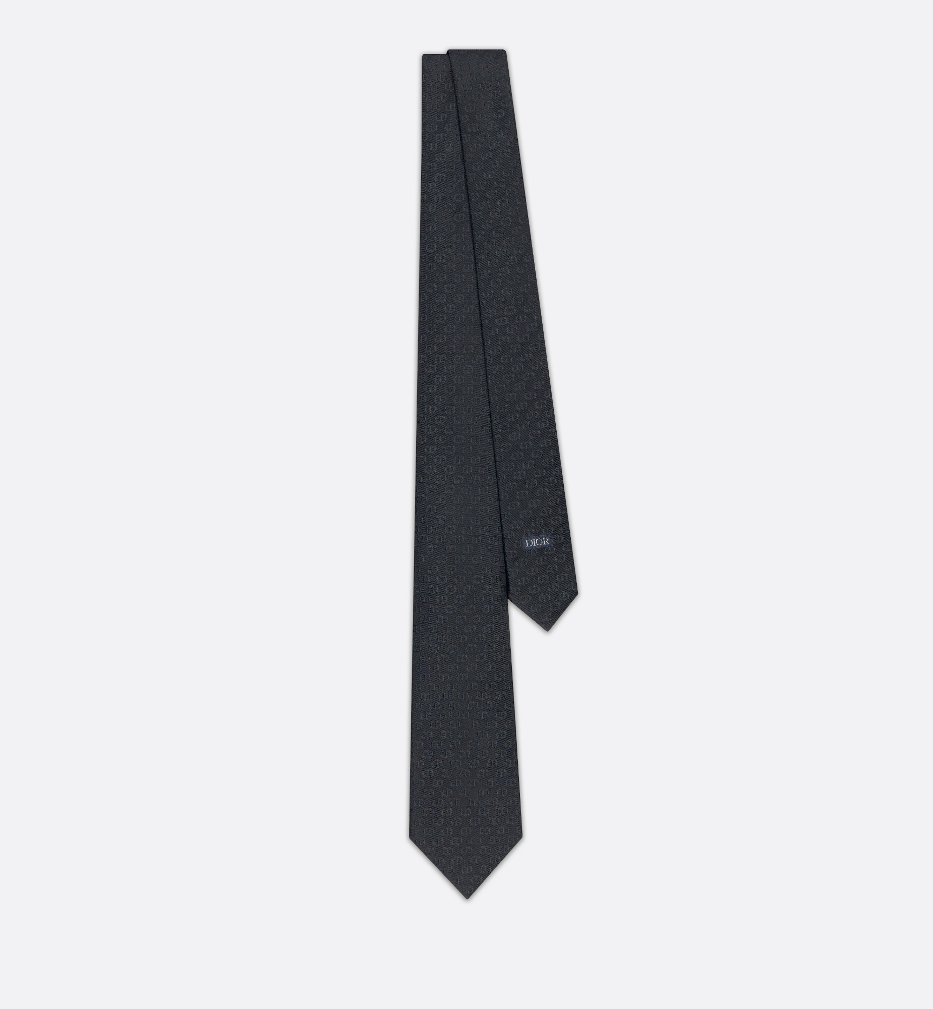 CD Icon Tie Black