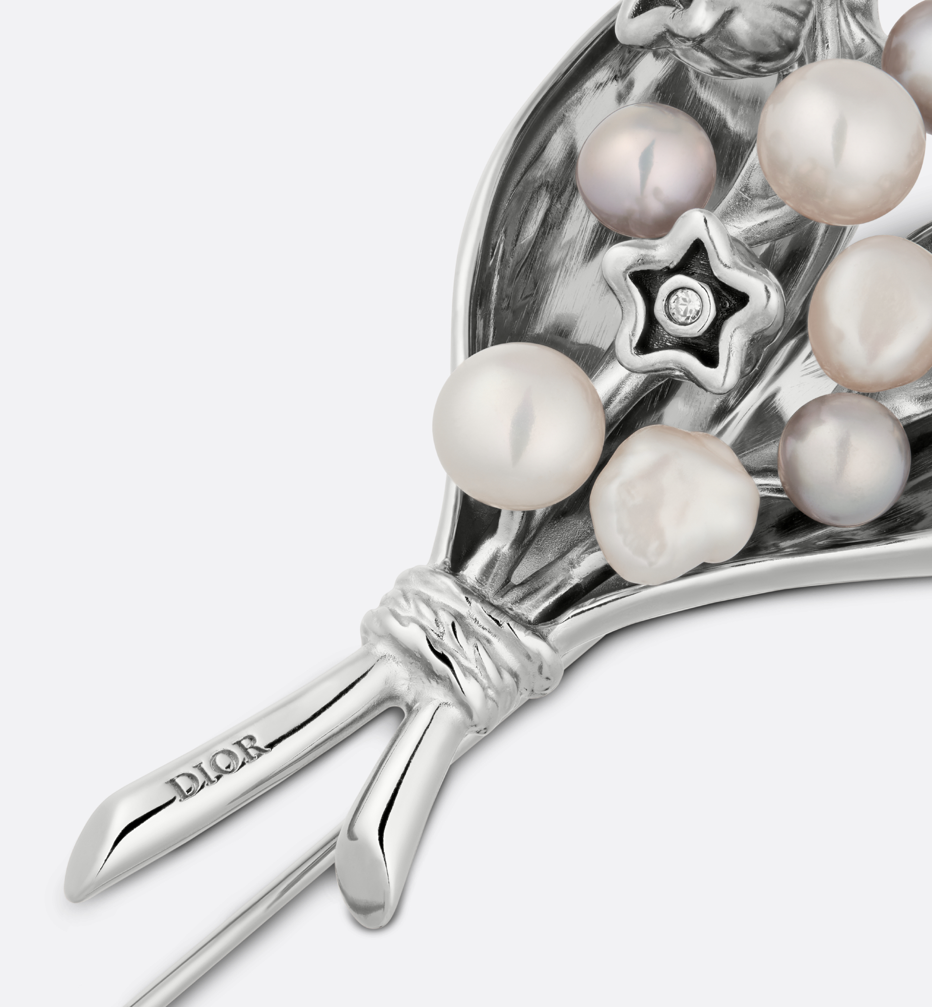 1805-lily-of-the-valley-brooch-grey-3.jpg Lily of the Valley Brooch Grey