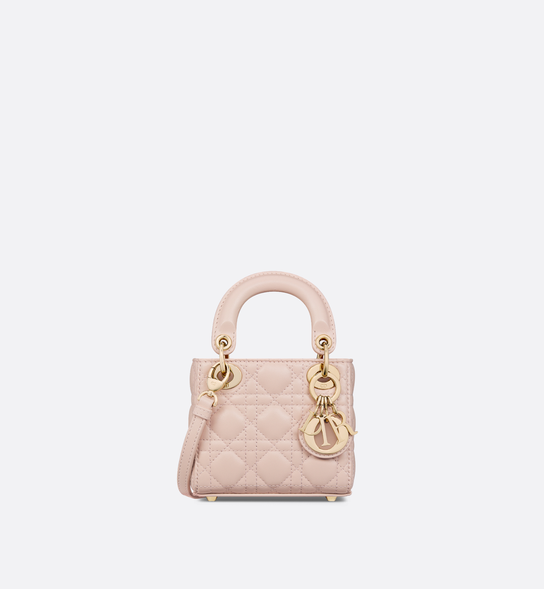 Lady Dior Micro Bag Pink