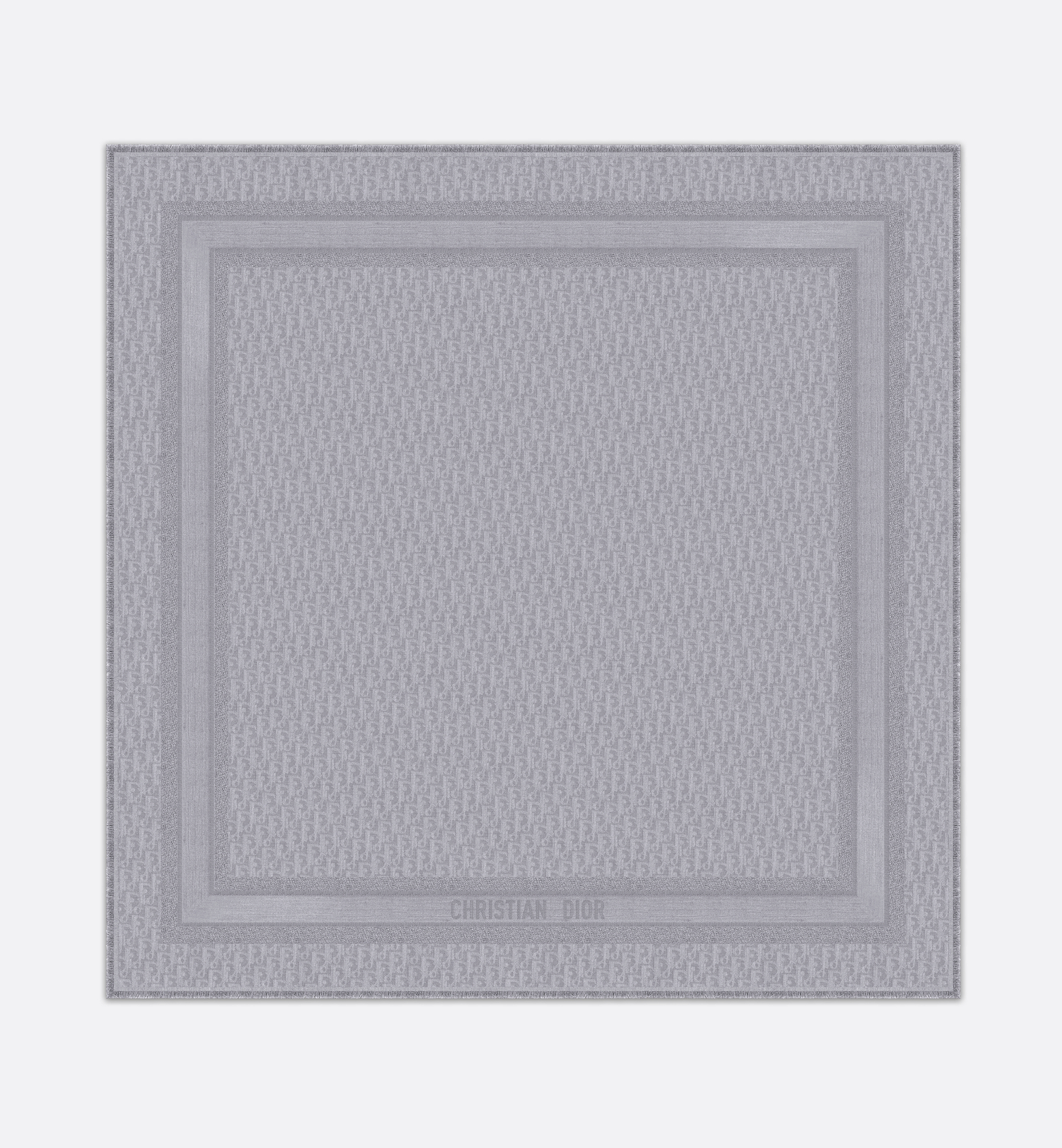 Dior Oblique Shawl Grey
