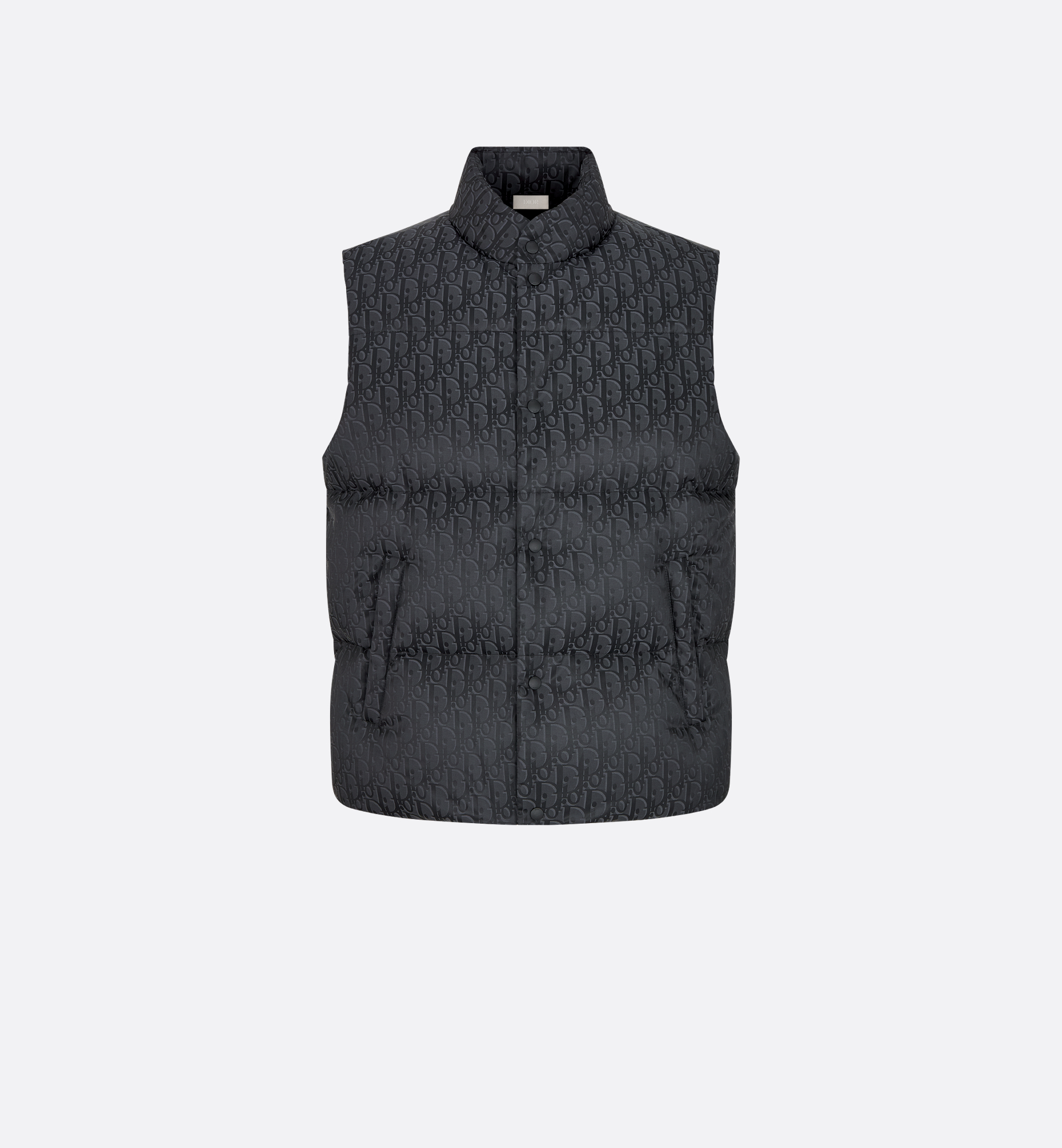 Dior Oblique Down Vest Black