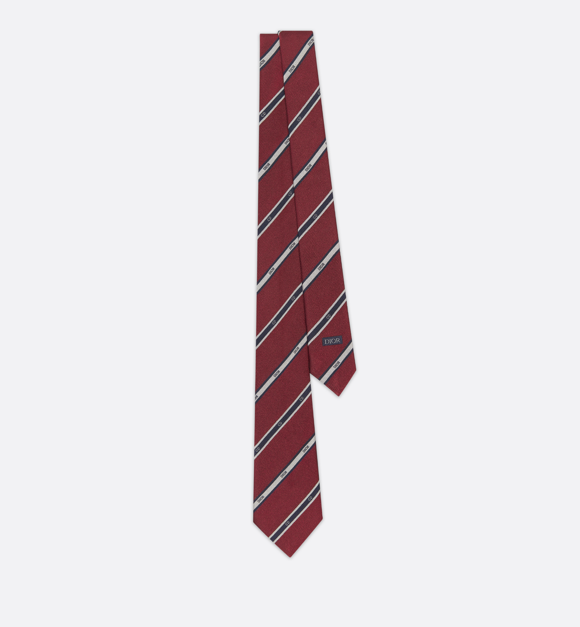 Dior Club Tie Red
