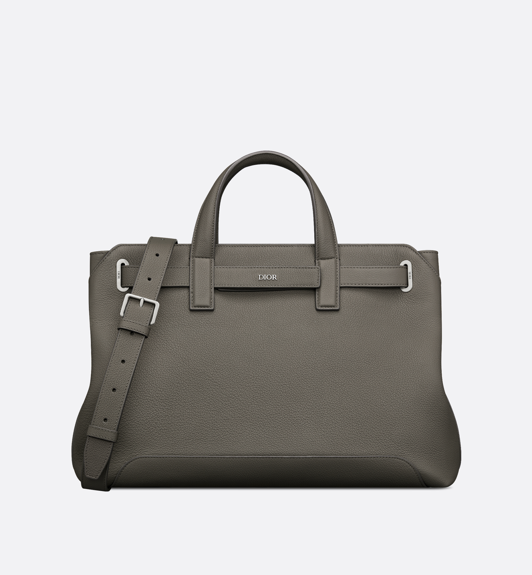 Medium Dior Normandie Tote Bag Grey