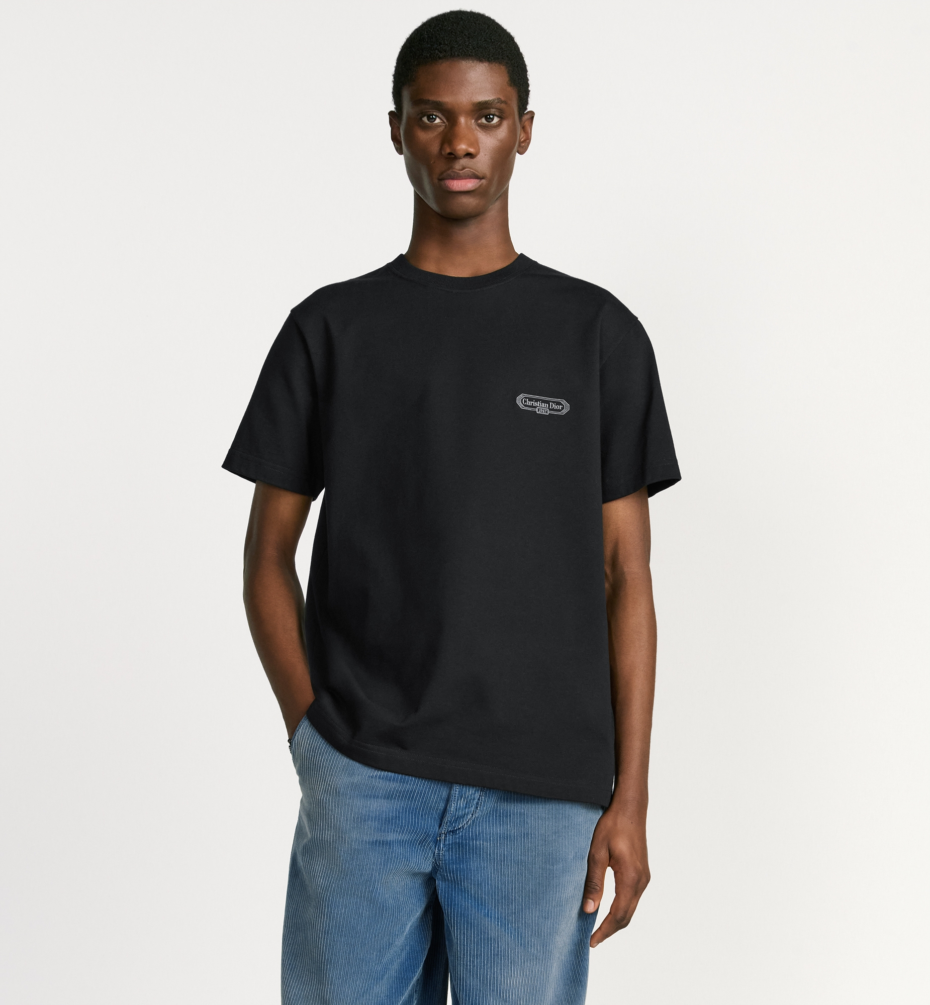 CD Box T-Shirt, Relaxed Fit Black