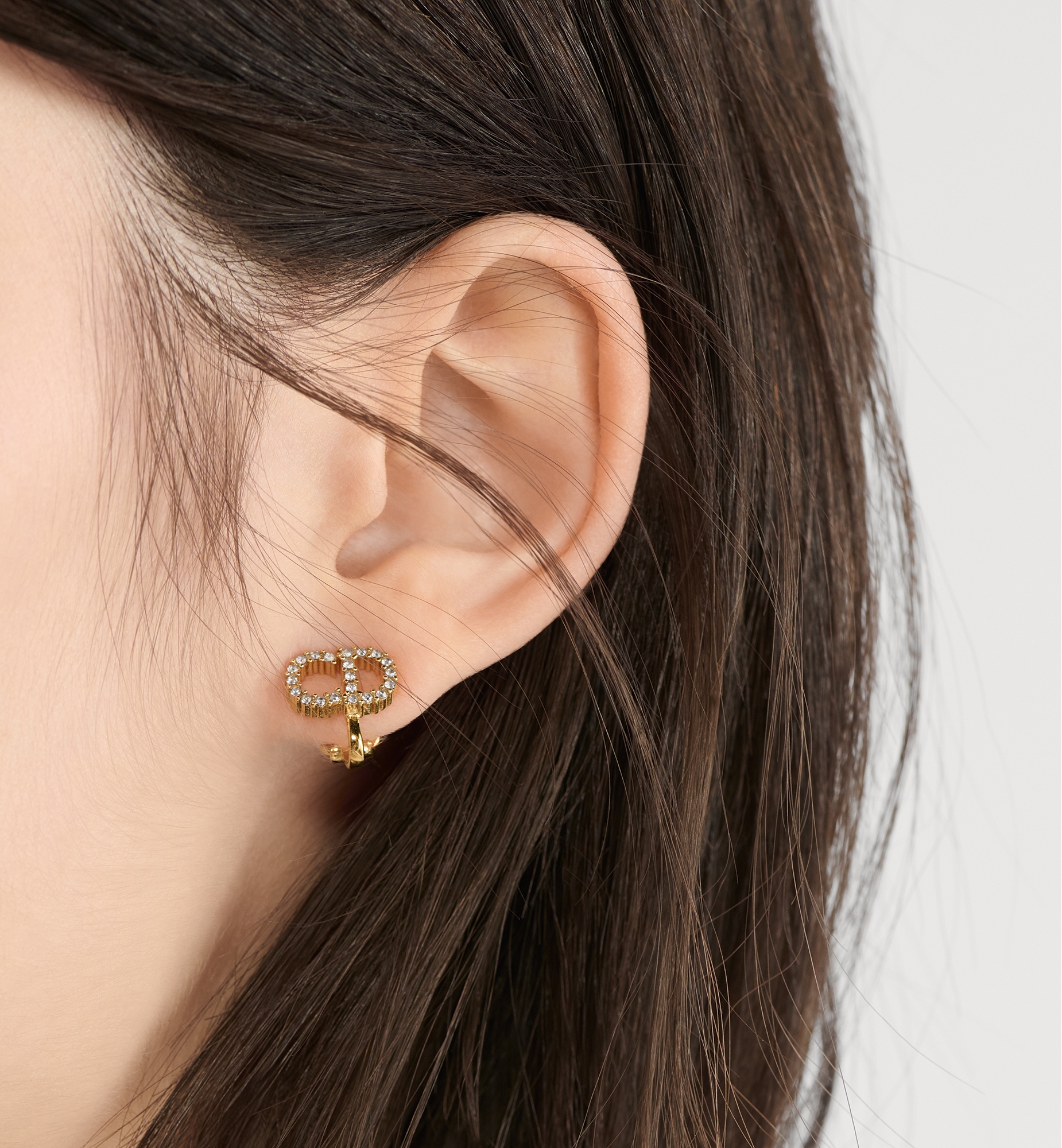 Clair D Lune Clip-On Earrings Gold