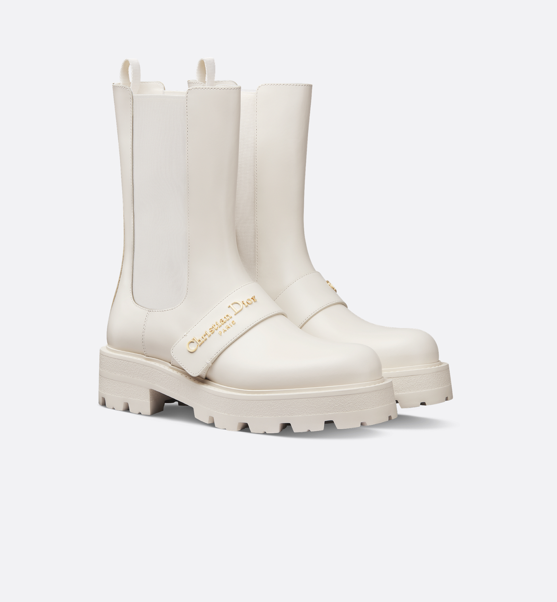 D-Quest Ankle Boot White
