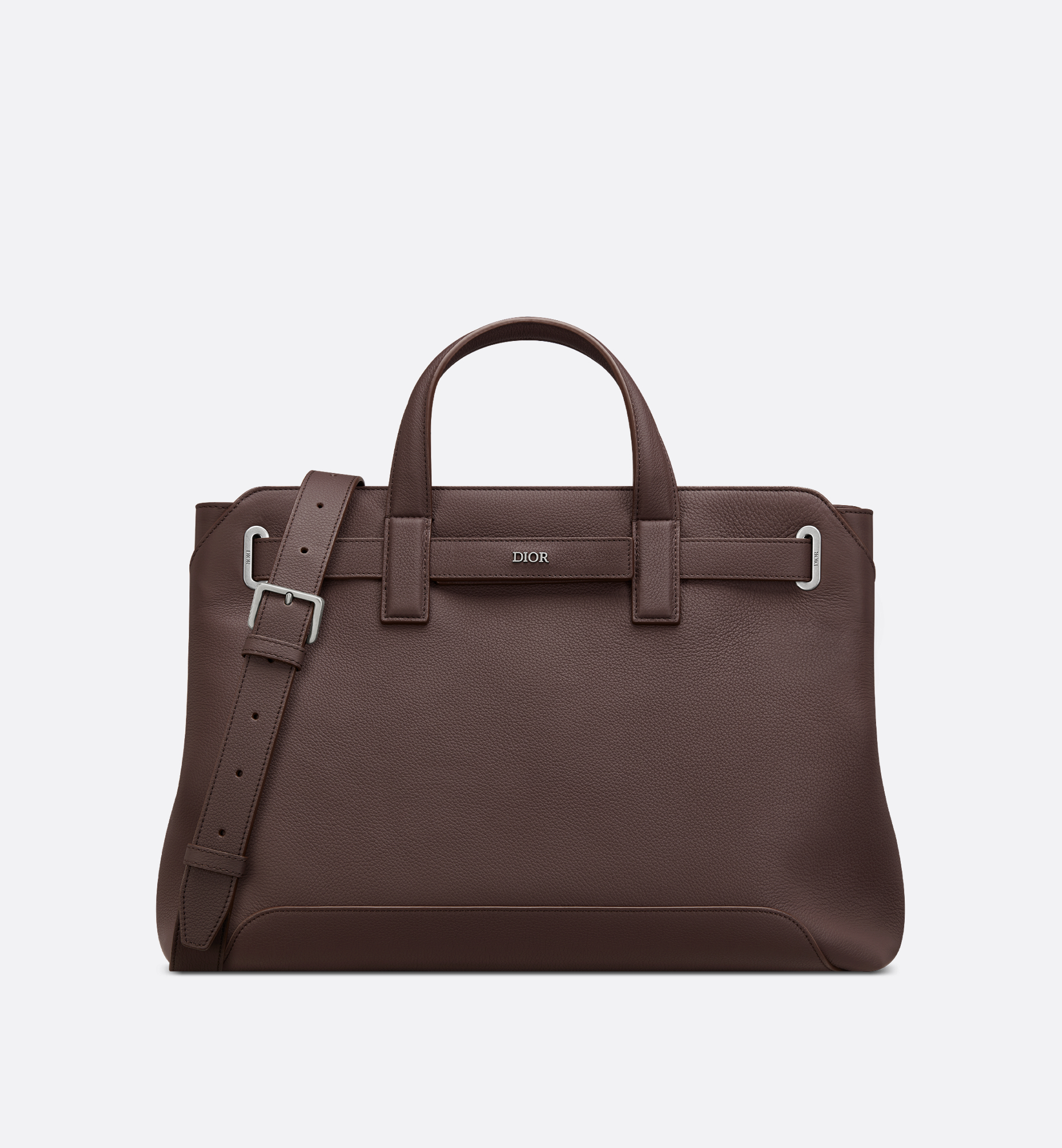 Medium Dior Normandie Tote Bag Brown