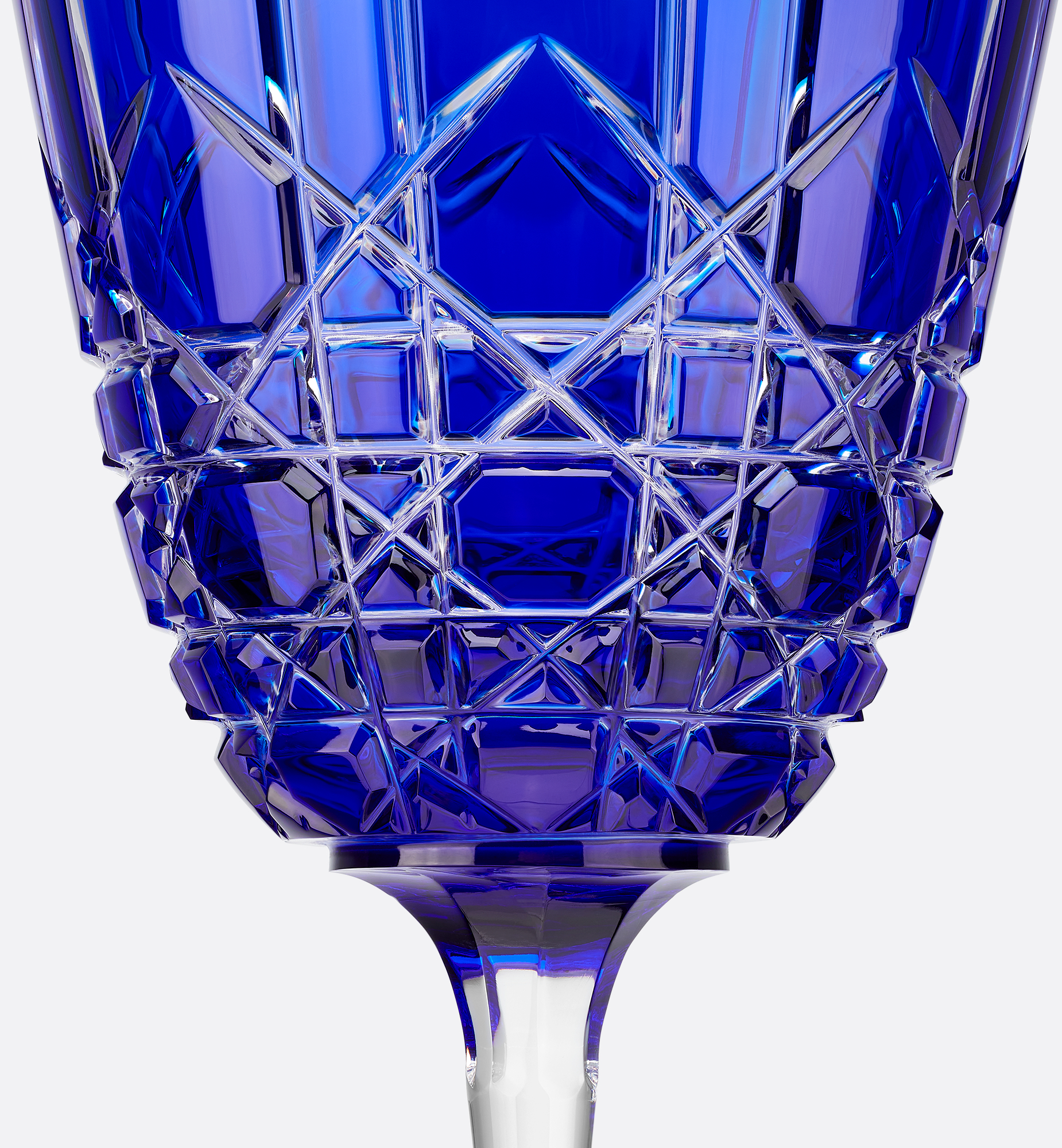 Wine Glass Blue