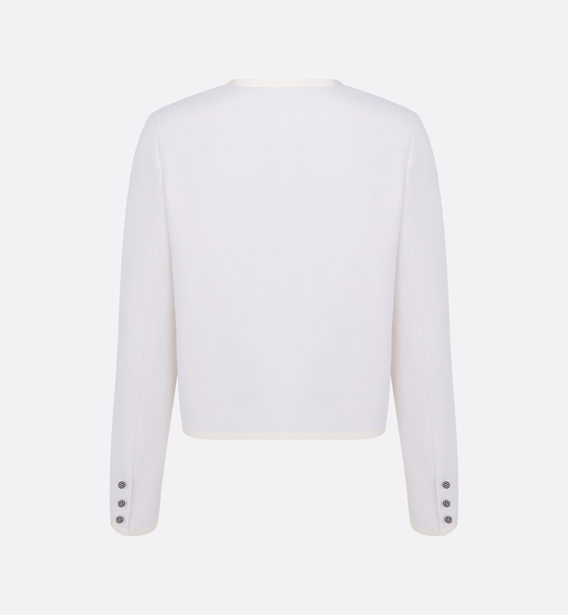 Cropped Jacket White