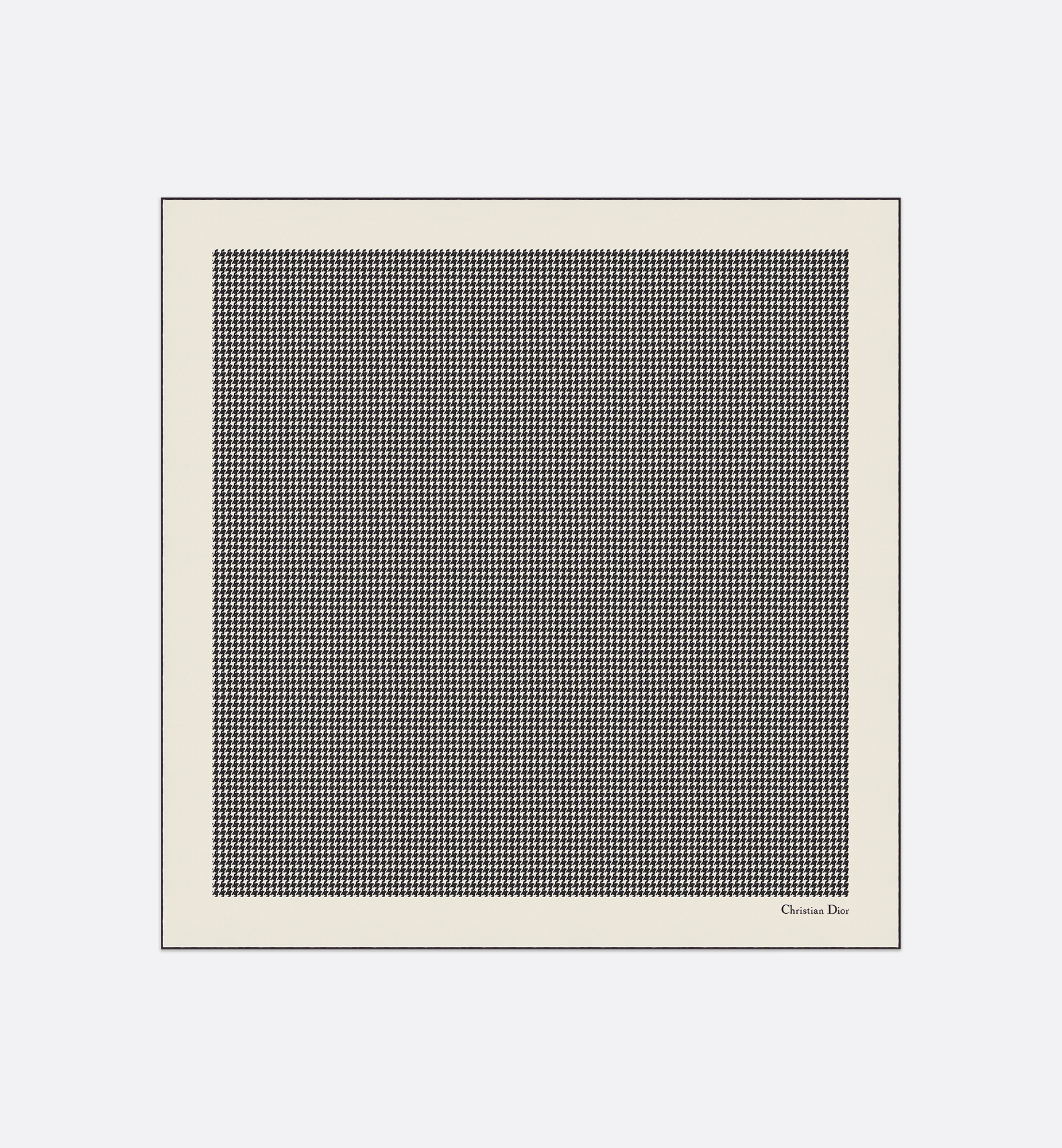 30 Montaigne 90 Square Scarf Black